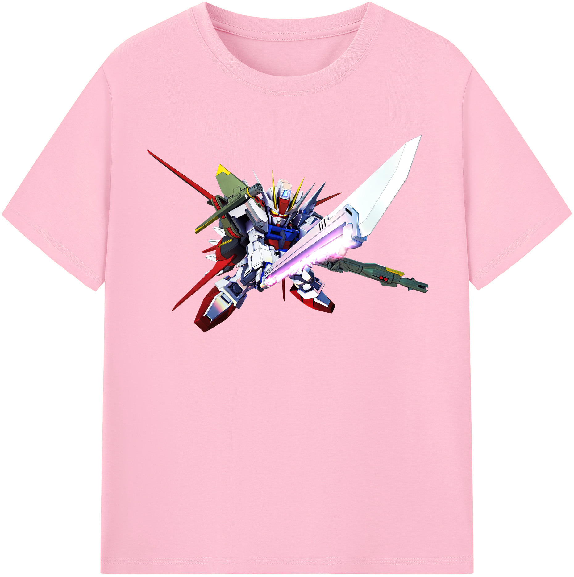 （画像用） 機動戦士ガンダム Mobile Suit Gundam 綿100％半袖Tシャツ（フロントプリント）