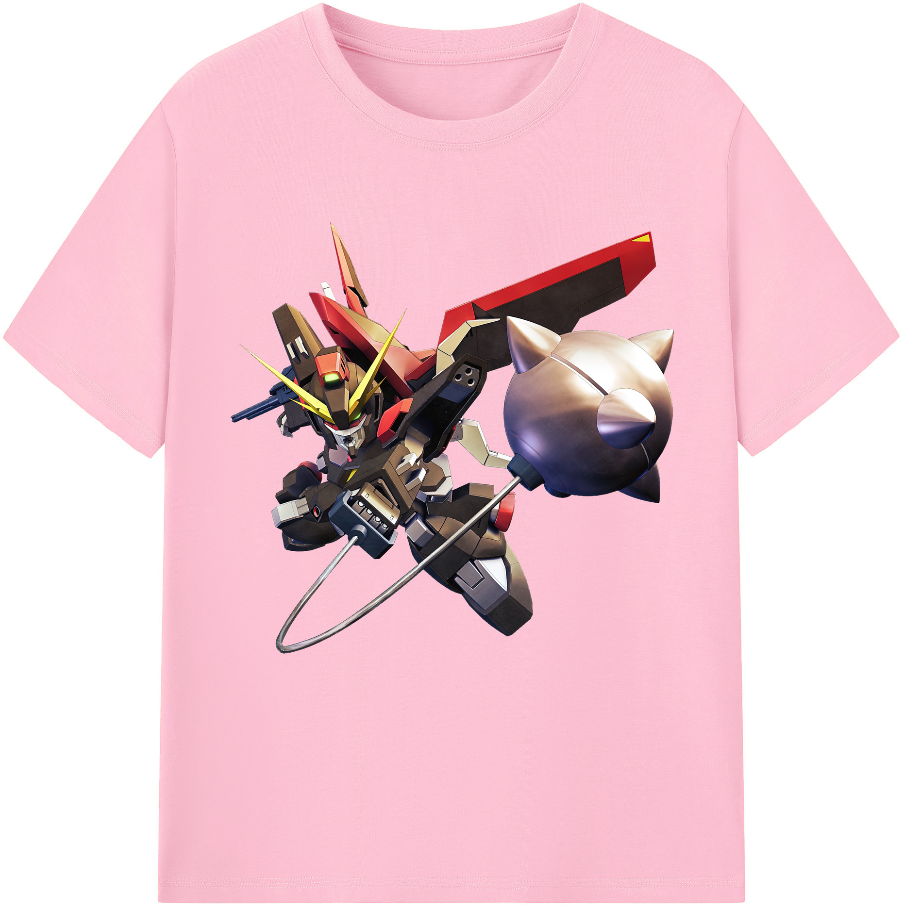 （画像用） 機動戦士ガンダム Mobile Suit Gundam 綿100％半袖Tシャツ（フロントプリント）