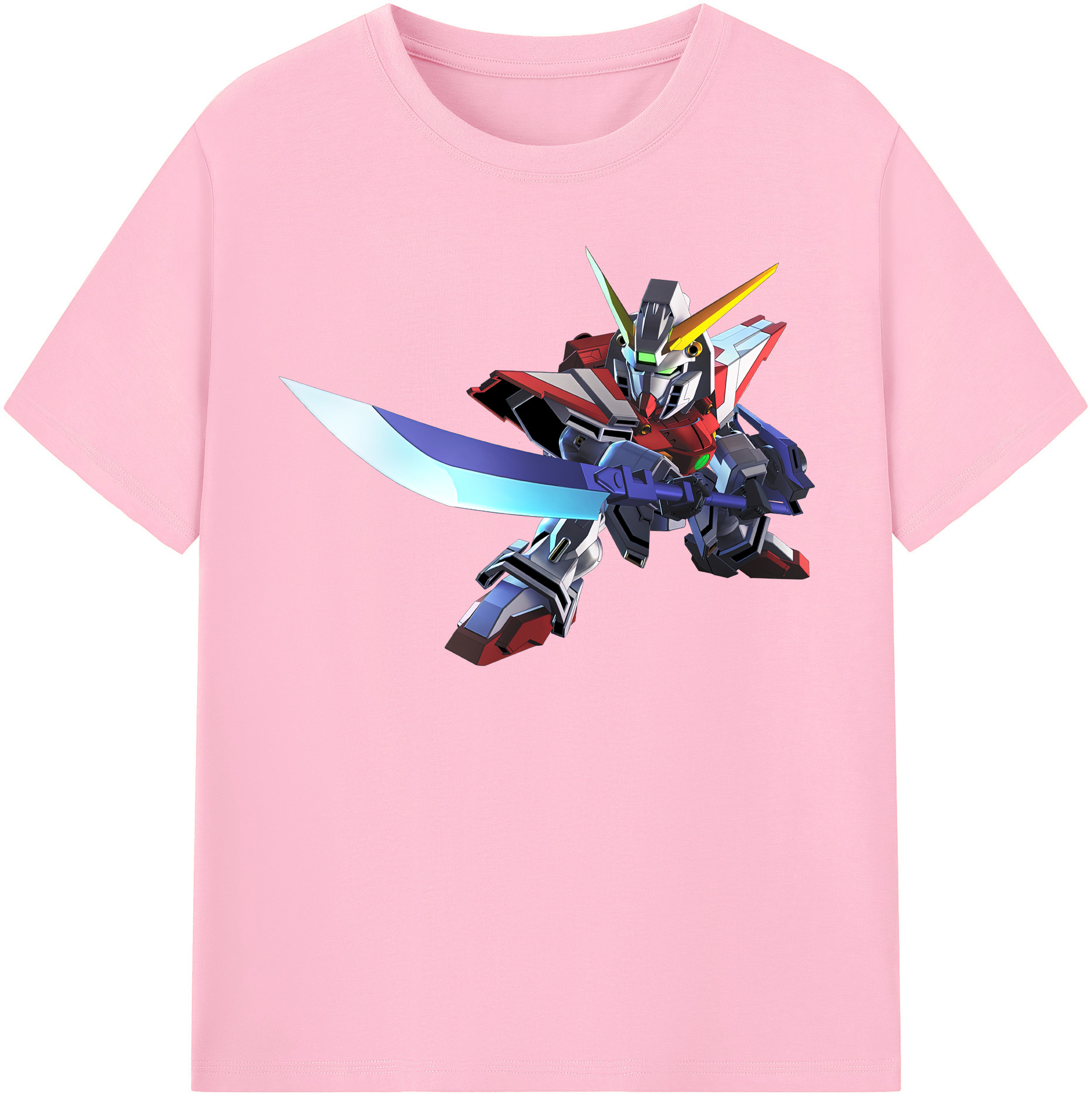 （画像用） 機動戦士ガンダム Mobile Suit Gundam 綿100％半袖Tシャツ（フロントプリント）