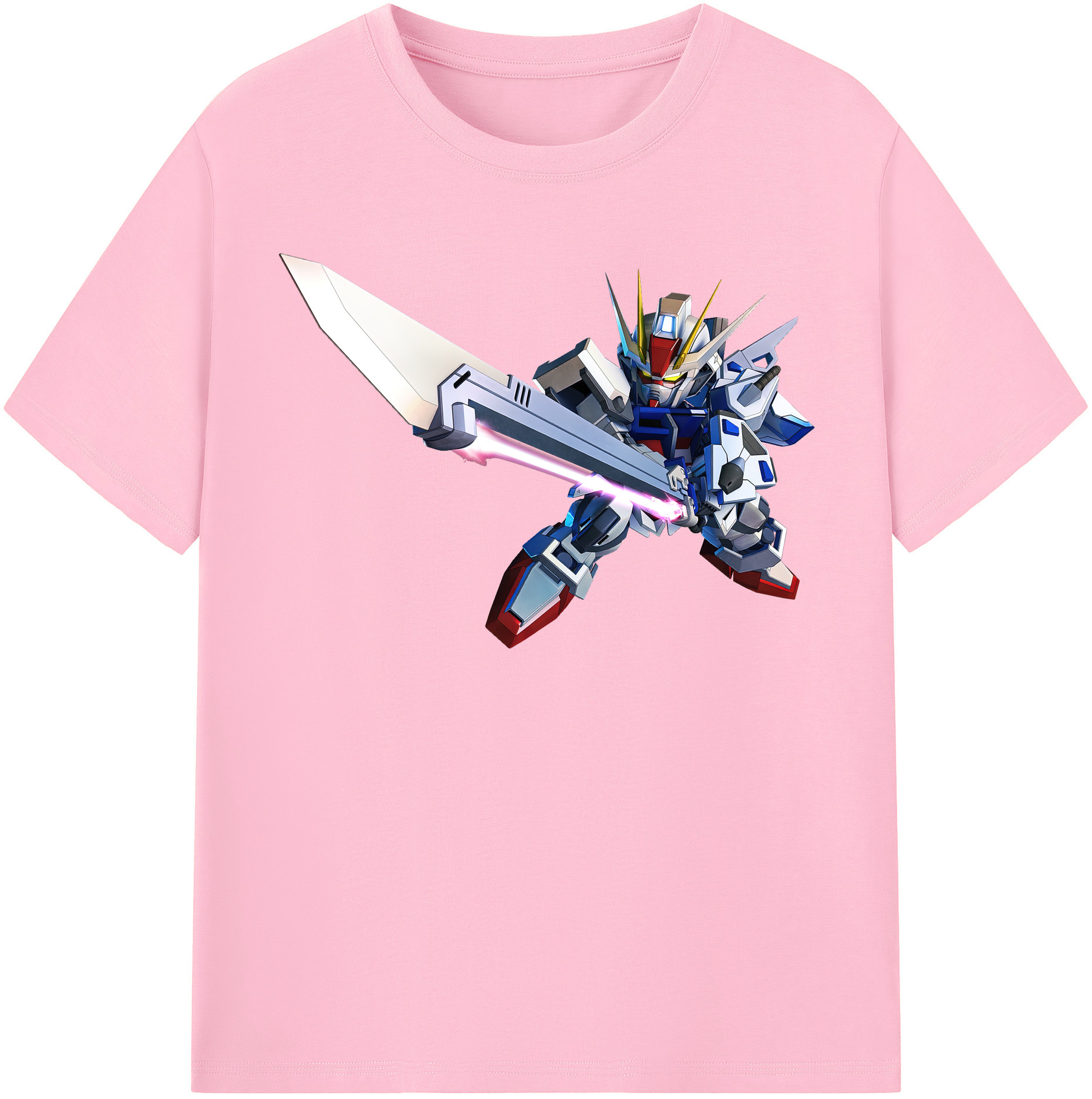 （画像用） 機動戦士ガンダム Mobile Suit Gundam 綿100％半袖Tシャツ（フロントプリント）