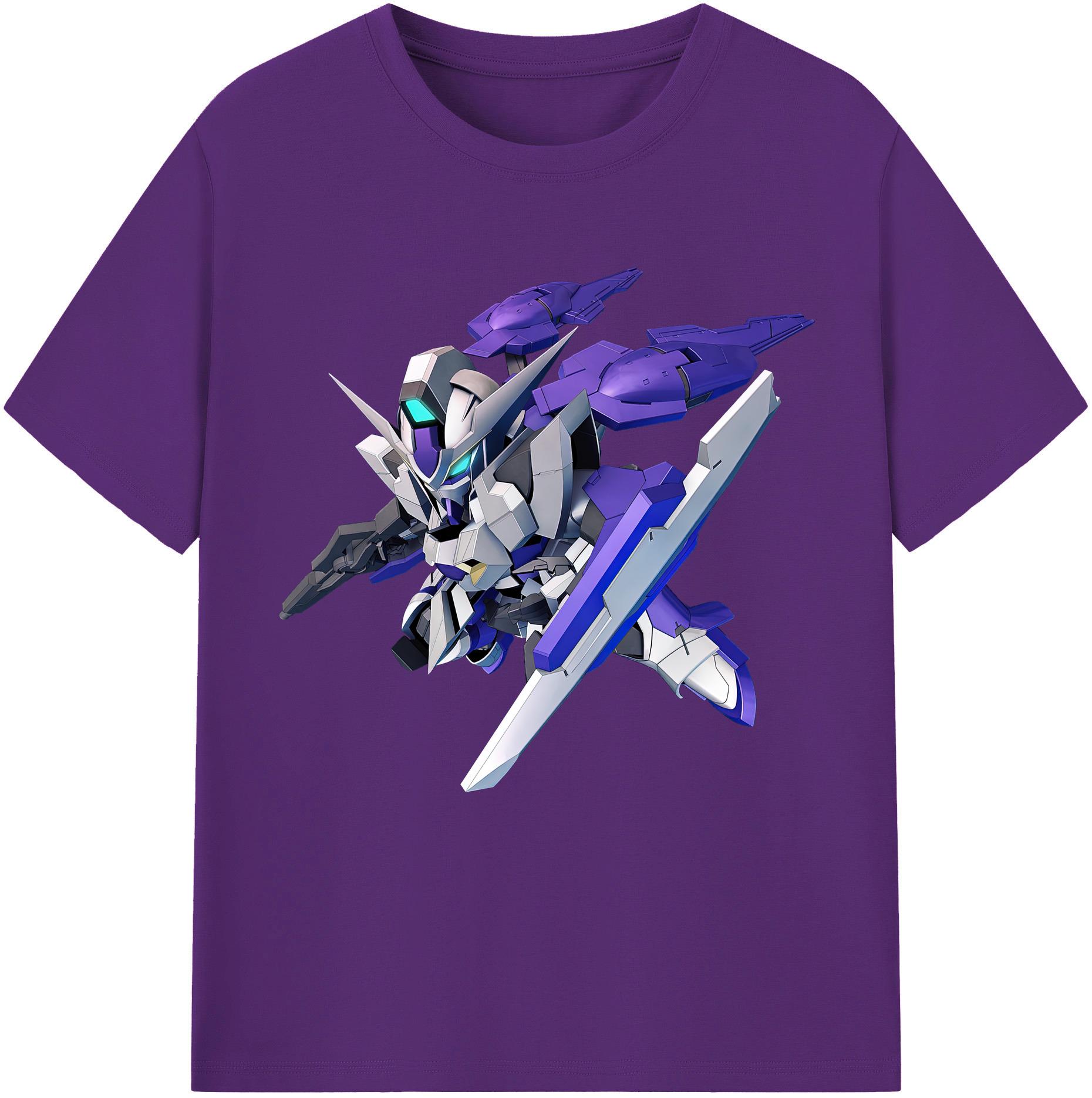 （画像用） 機動戦士ガンダム Mobile Suit Gundam 綿100％半袖Tシャツ（フロントプリント）