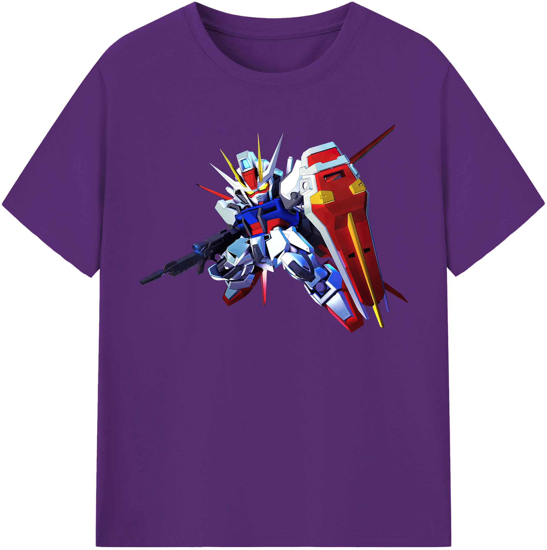 （画像用） 機動戦士ガンダム Mobile Suit Gundam 綿100％半袖Tシャツ（フロントプリント）