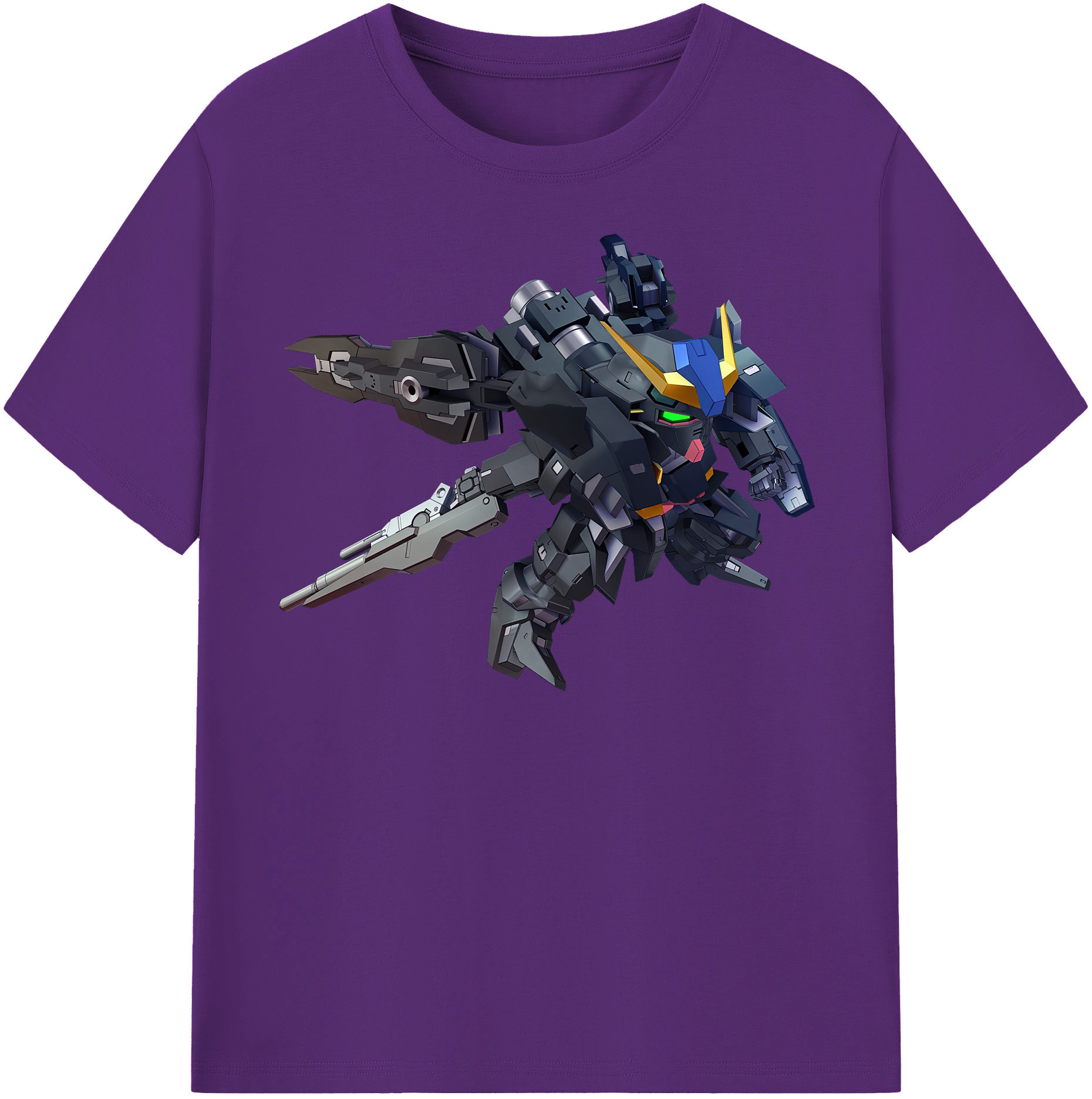 （画像用） 機動戦士ガンダム Mobile Suit Gundam 綿100％半袖Tシャツ（フロントプリント）