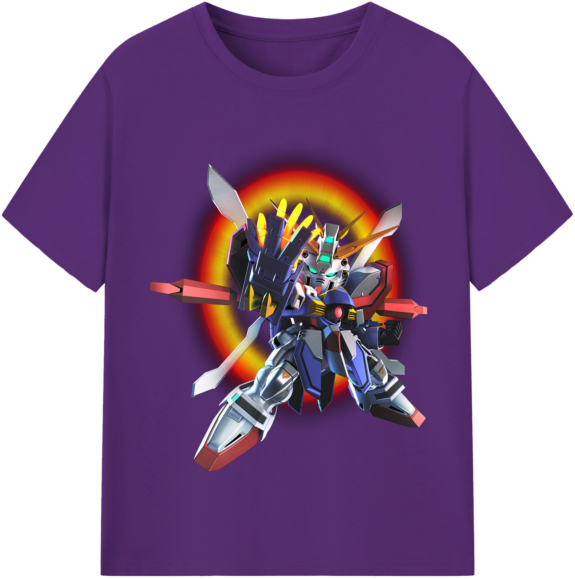 （画像用） 機動戦士ガンダム Mobile Suit Gundam 綿100％半袖Tシャツ（フロントプリント）