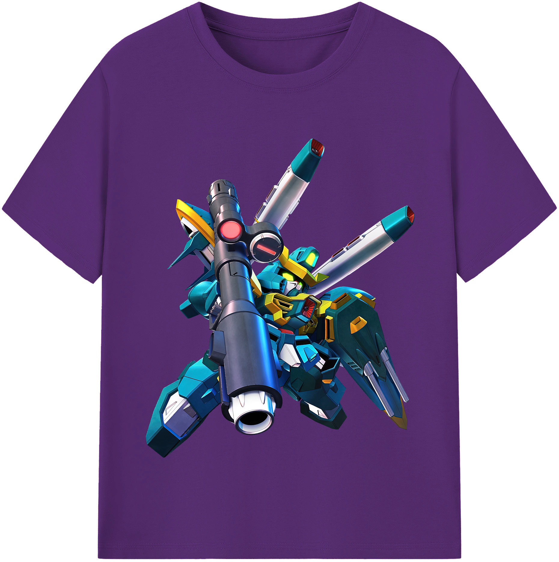 （画像用） 機動戦士ガンダム Mobile Suit Gundam 綿100％半袖Tシャツ（フロントプリント）