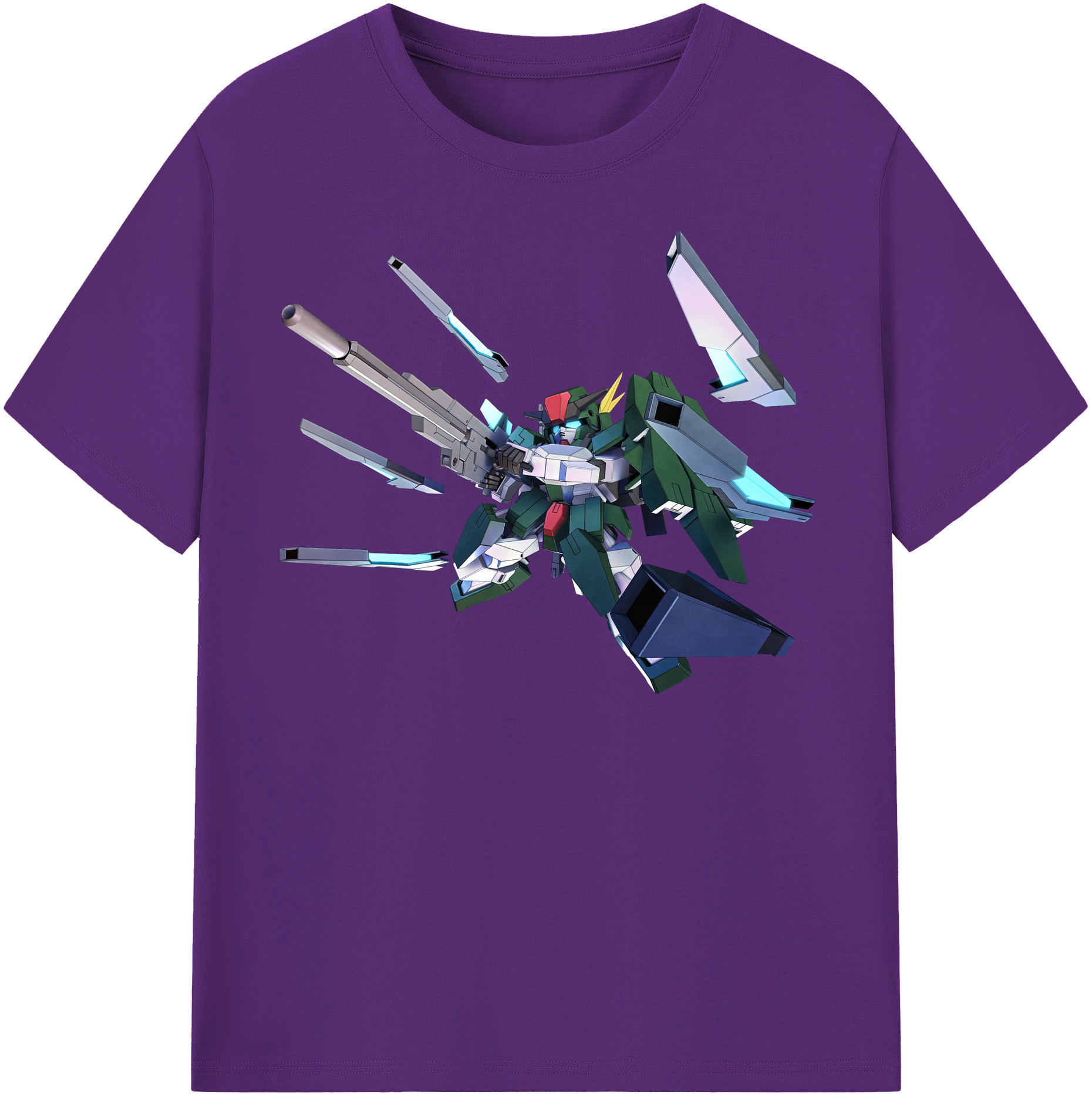 （画像用） 機動戦士ガンダム Mobile Suit Gundam 綿100％半袖Tシャツ（フロントプリント）