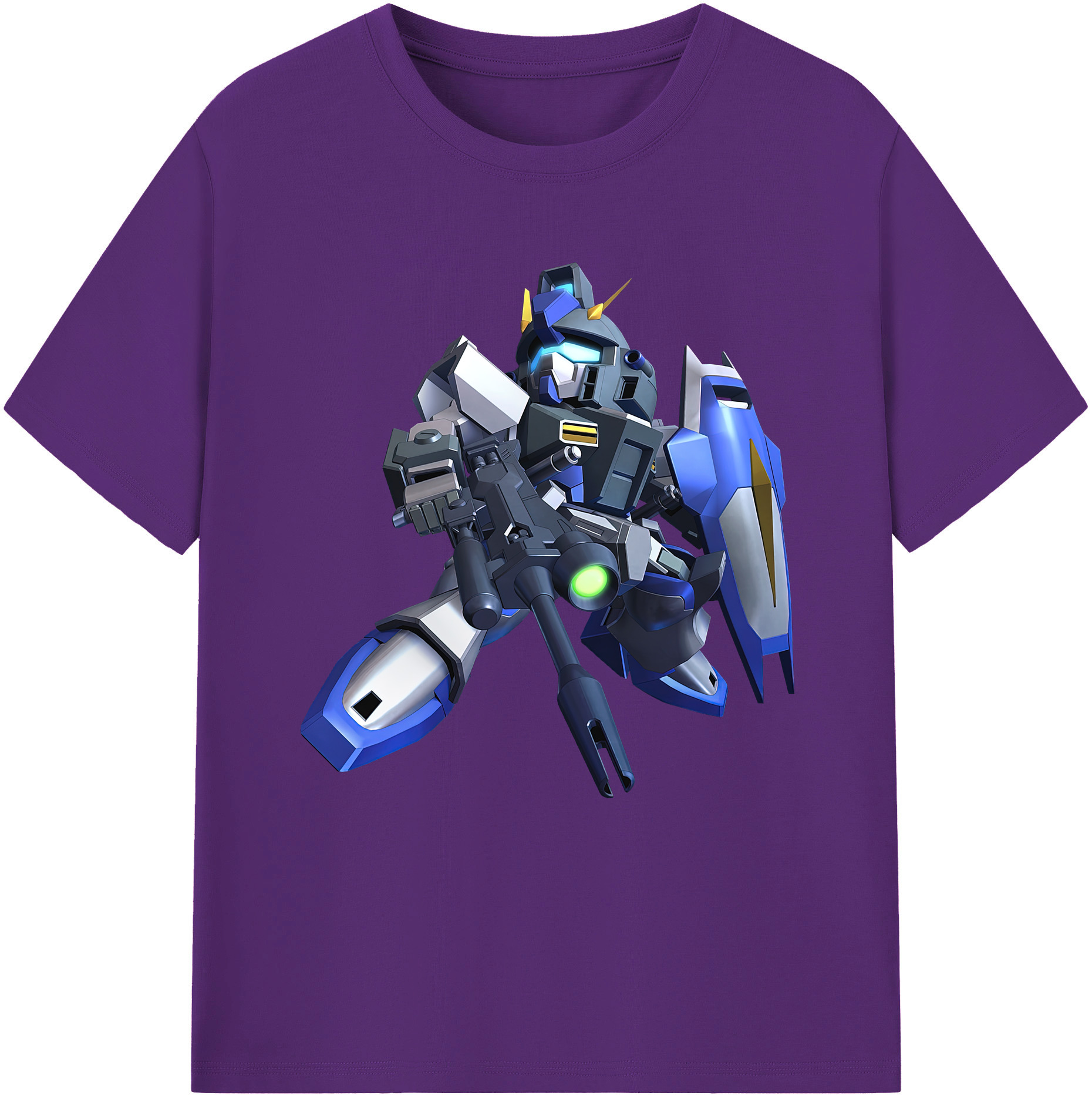 （画像用） 機動戦士ガンダム Mobile Suit Gundam 綿100％半袖Tシャツ（フロントプリント）