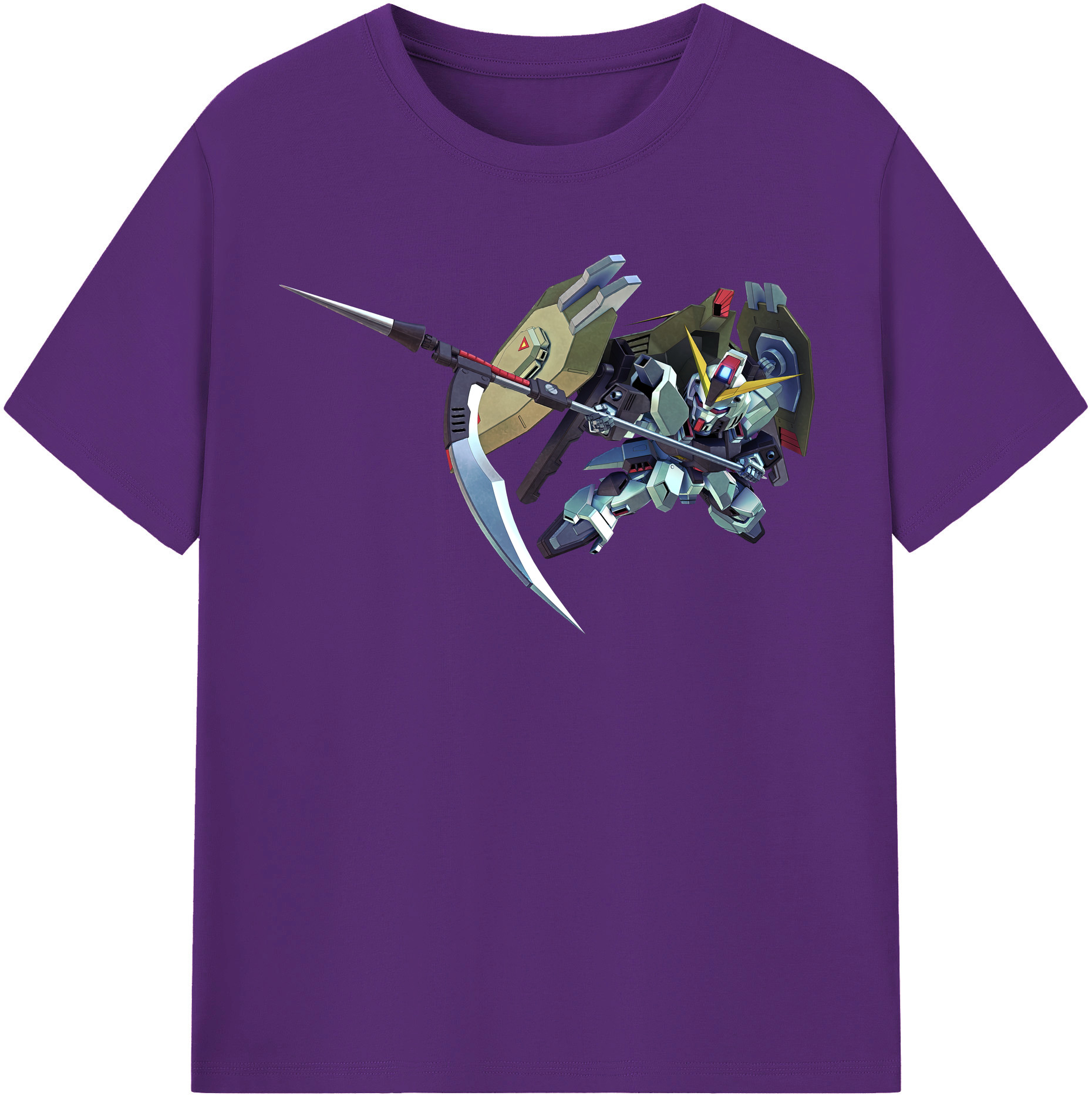 （画像用） 機動戦士ガンダム Mobile Suit Gundam 綿100％半袖Tシャツ（フロントプリント）