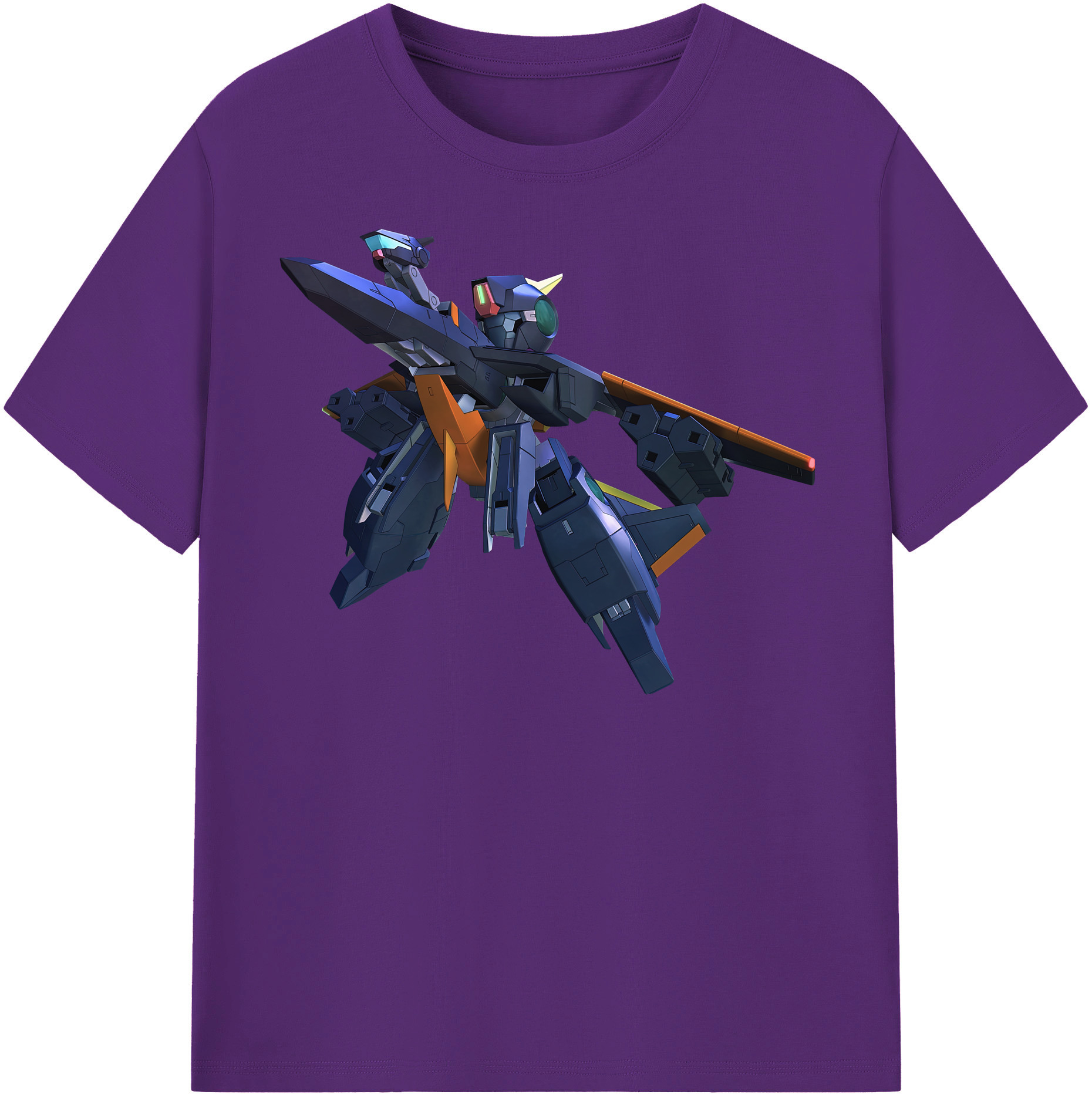 （画像用） 機動戦士ガンダム Mobile Suit Gundam 綿100％半袖Tシャツ（フロントプリント）