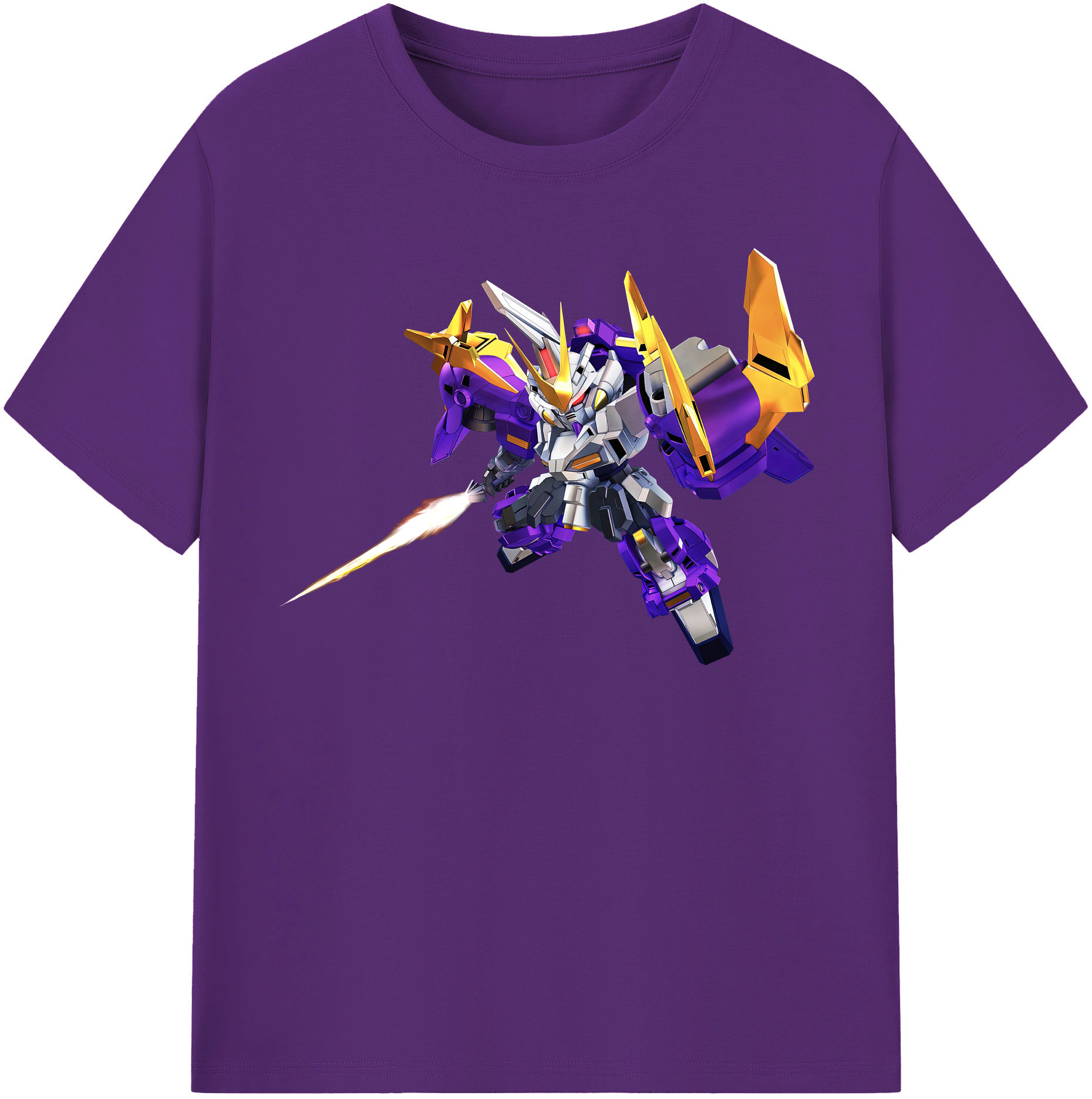 （画像用） 機動戦士ガンダム Mobile Suit Gundam 綿100％半袖Tシャツ（フロントプリント）