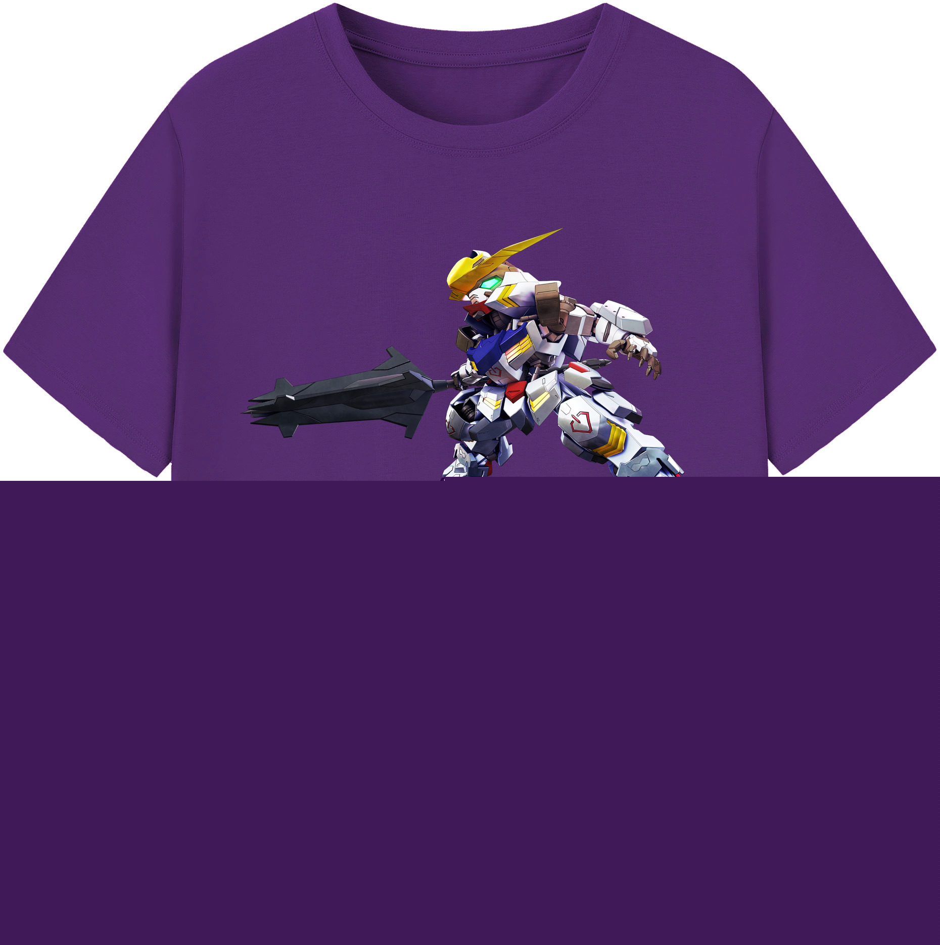 （画像用） 機動戦士ガンダム Mobile Suit Gundam 綿100％半袖Tシャツ（フロントプリント）