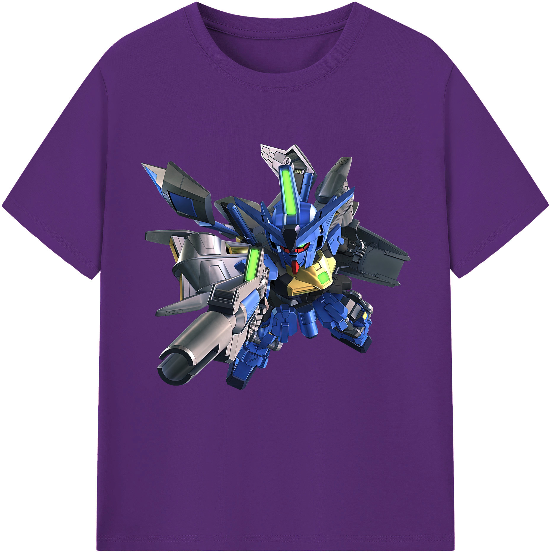 （画像用） 機動戦士ガンダム Mobile Suit Gundam 綿100％半袖Tシャツ（フロントプリント）