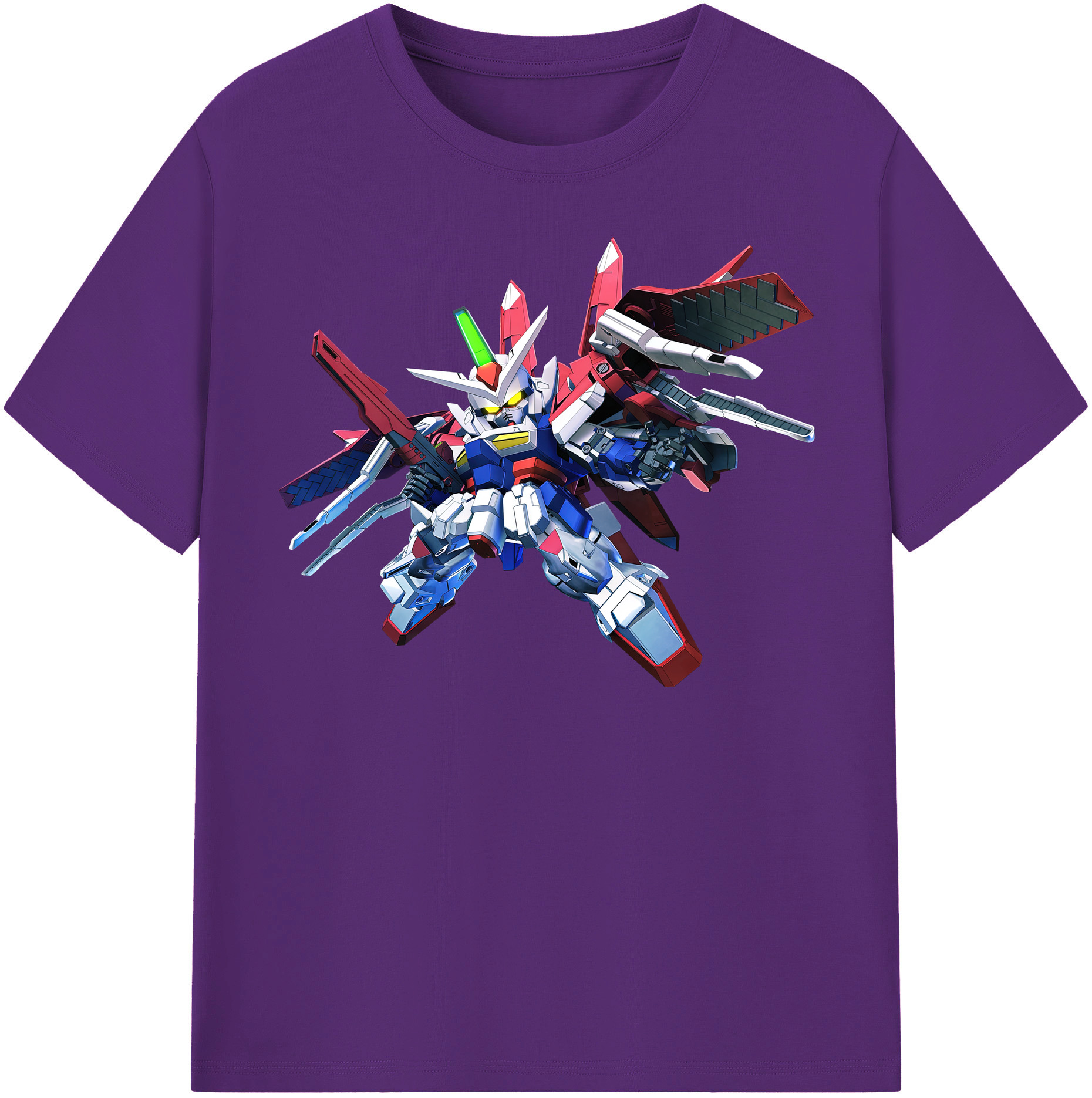 （画像用） 機動戦士ガンダム Mobile Suit Gundam 綿100％半袖Tシャツ（フロントプリント）