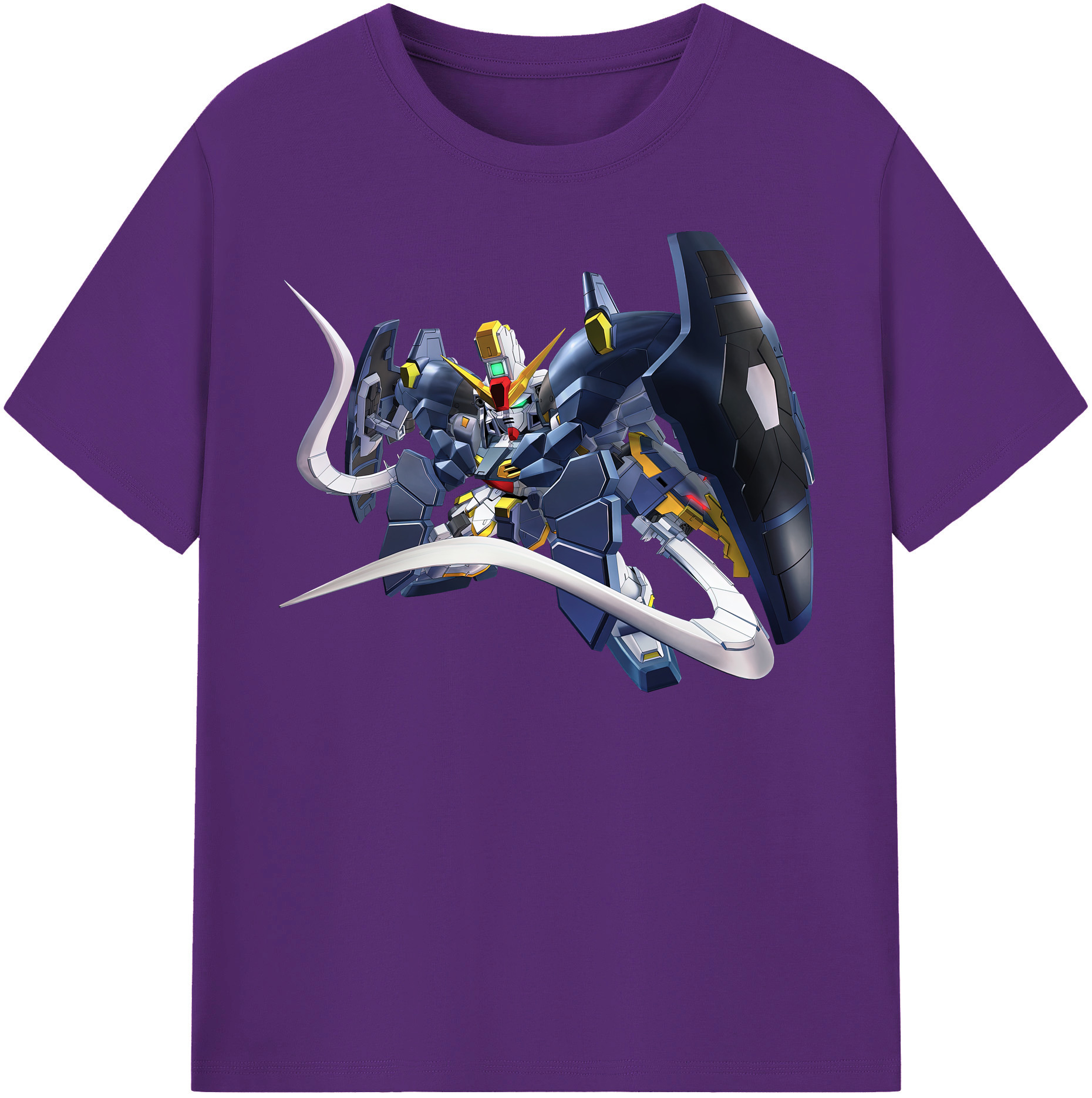 （画像用） 機動戦士ガンダム Mobile Suit Gundam 綿100％半袖Tシャツ（フロントプリント）