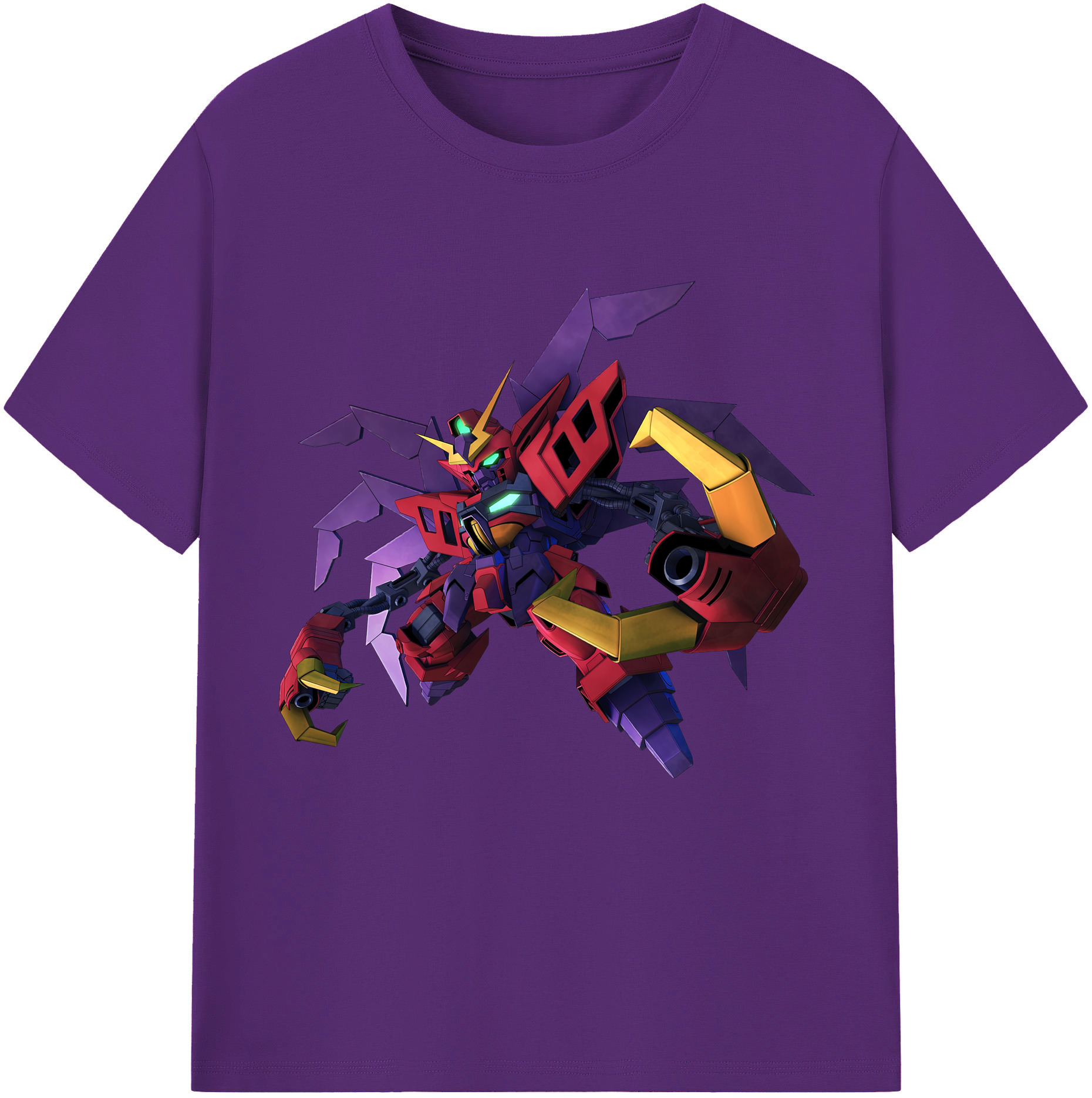 （画像用） 機動戦士ガンダム Mobile Suit Gundam 綿100％半袖Tシャツ（フロントプリント）