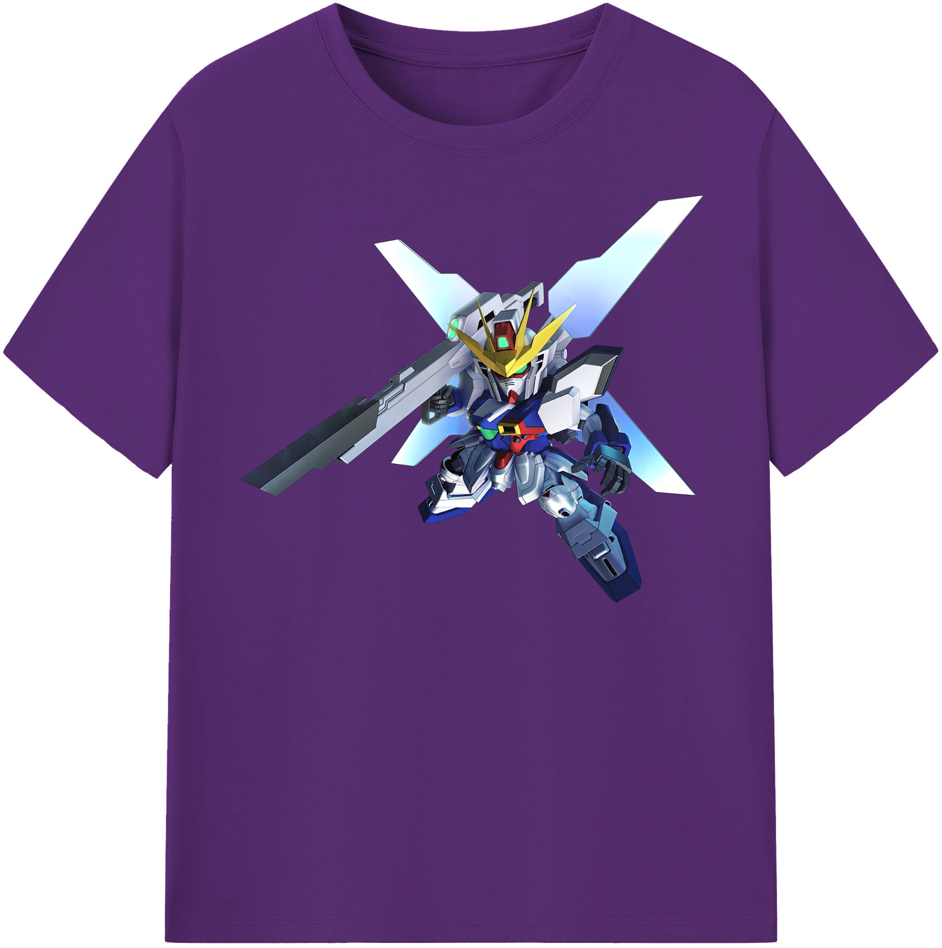 （画像用） 機動戦士ガンダム Mobile Suit Gundam 綿100％半袖Tシャツ（フロントプリント）