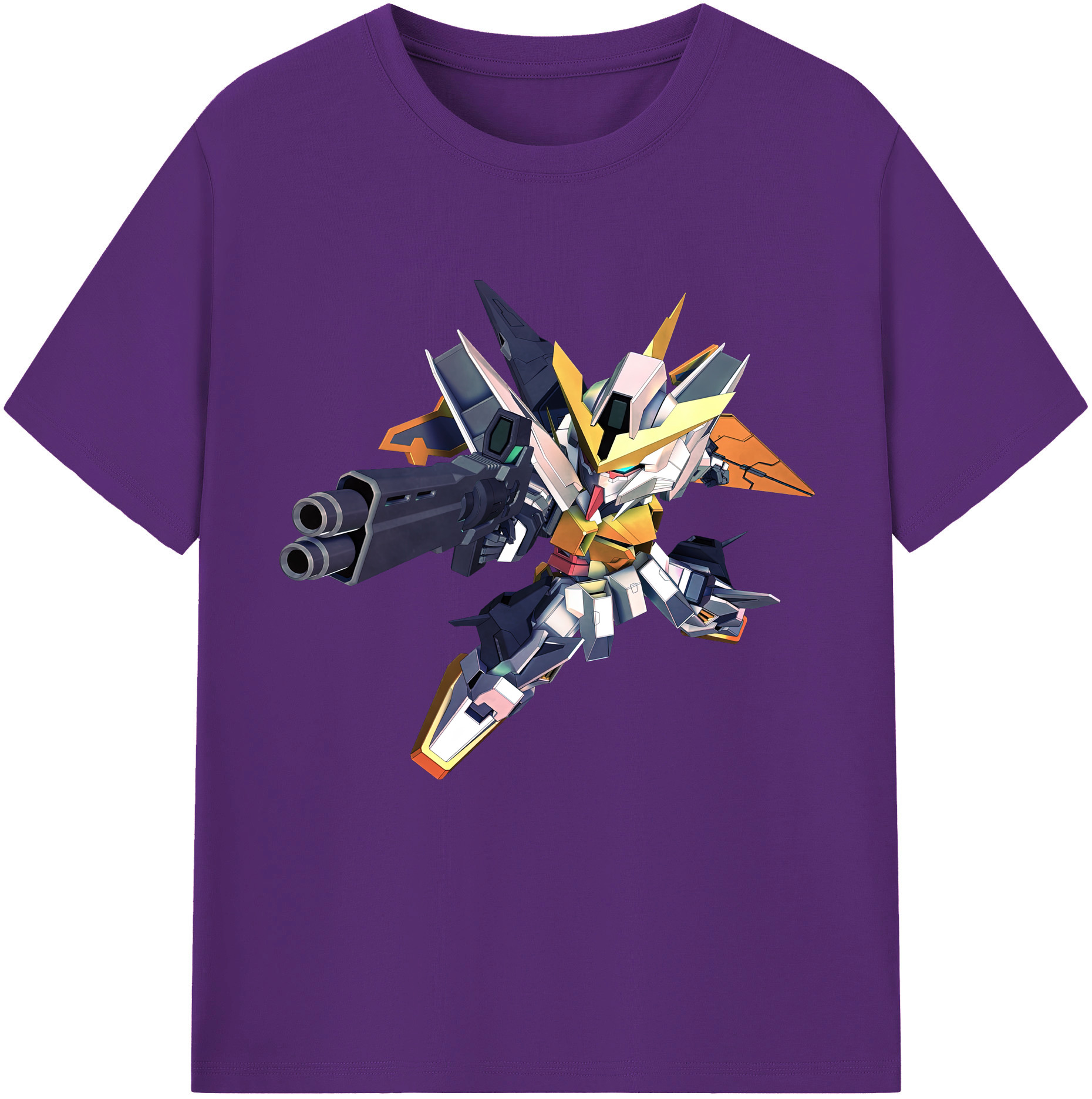 （画像用） 機動戦士ガンダム Mobile Suit Gundam 綿100％半袖Tシャツ（フロントプリント）