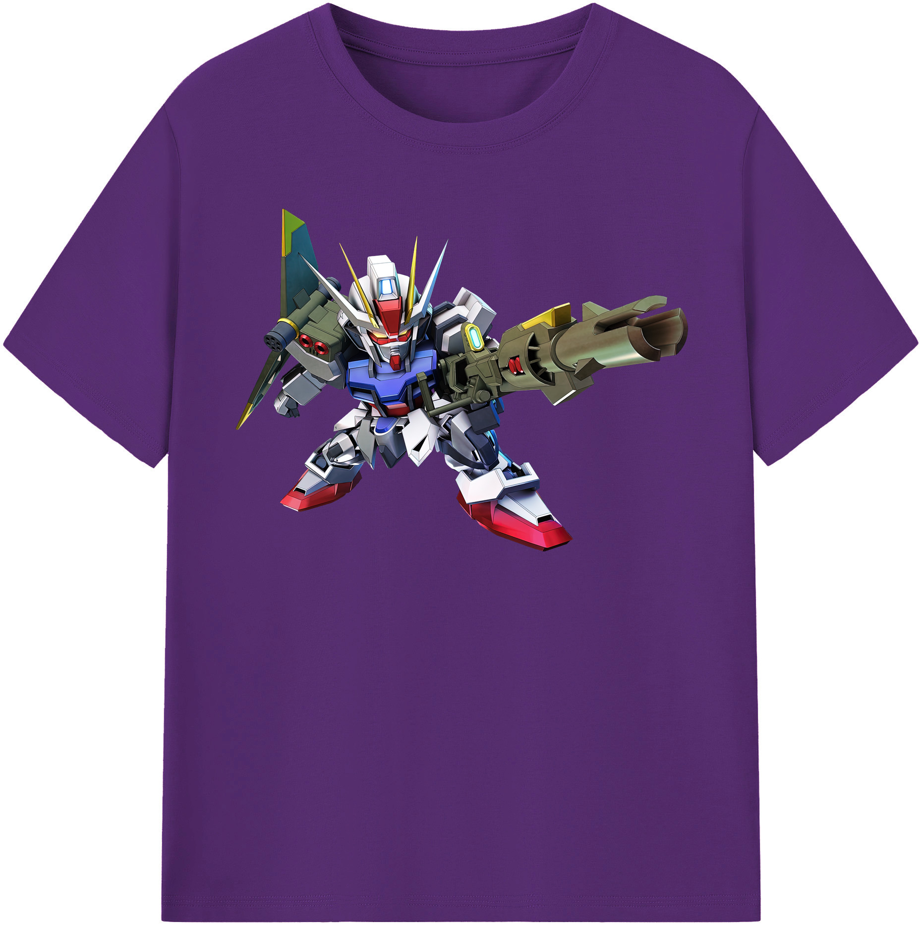（画像用） 機動戦士ガンダム Mobile Suit Gundam 綿100％半袖Tシャツ（フロントプリント）