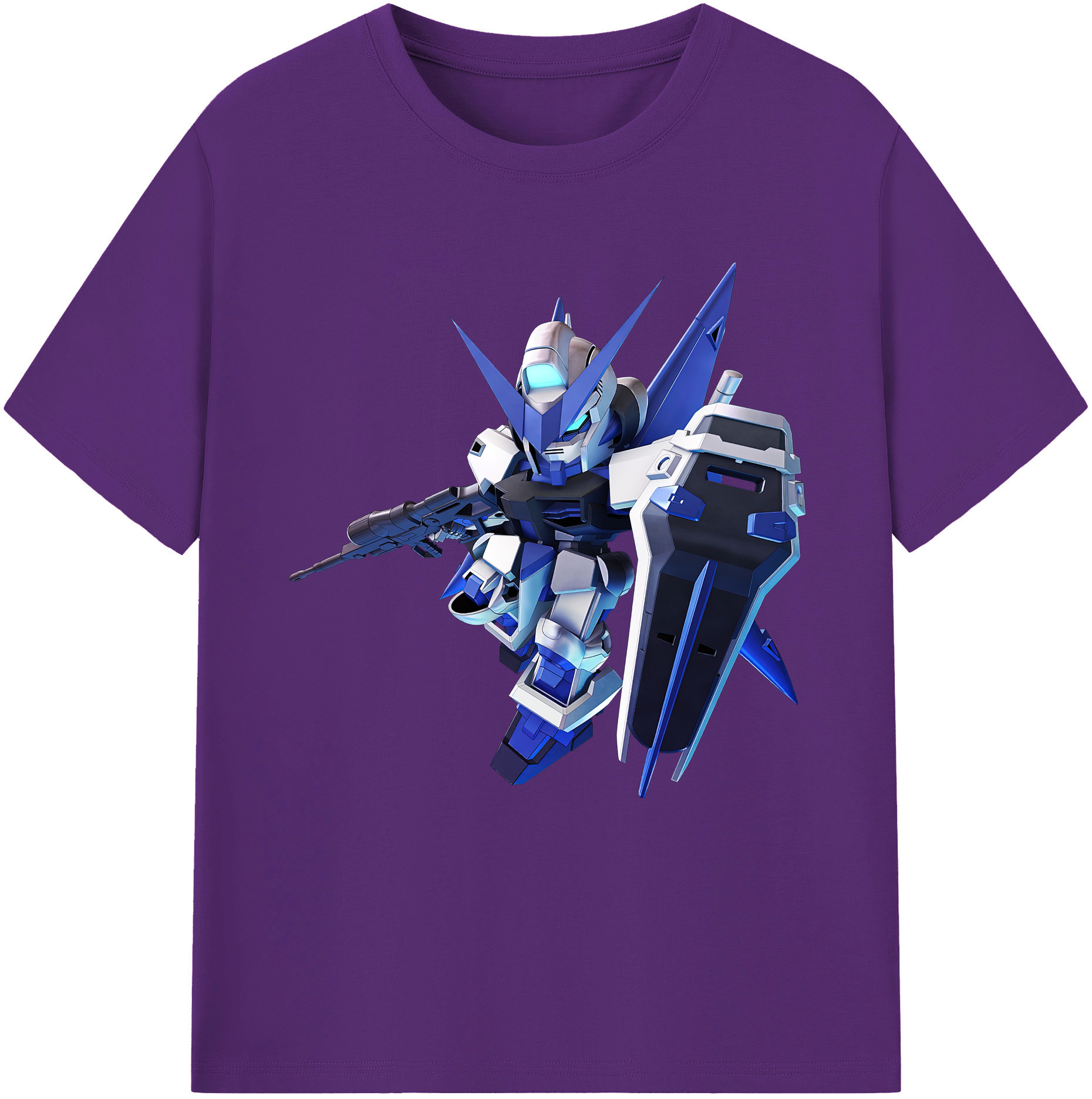 （画像用） 機動戦士ガンダム Mobile Suit Gundam 綿100％半袖Tシャツ（フロントプリント）