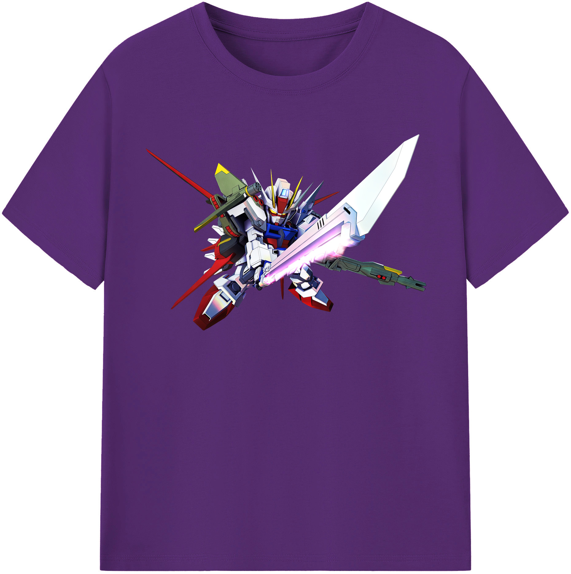 （画像用） 機動戦士ガンダム Mobile Suit Gundam 綿100％半袖Tシャツ（フロントプリント）