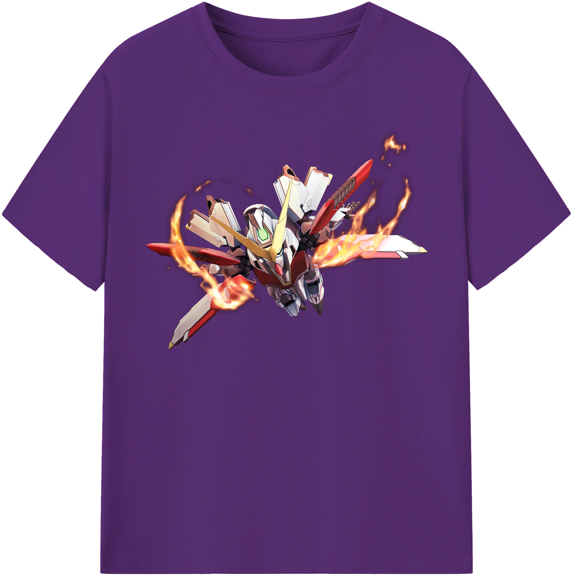 （画像用） 機動戦士ガンダム Mobile Suit Gundam 綿100％半袖Tシャツ（フロントプリント）