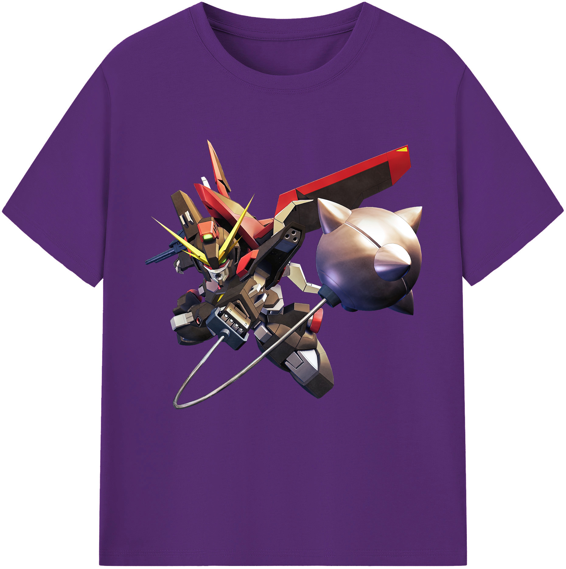 （画像用） 機動戦士ガンダム Mobile Suit Gundam 綿100％半袖Tシャツ（フロントプリント）