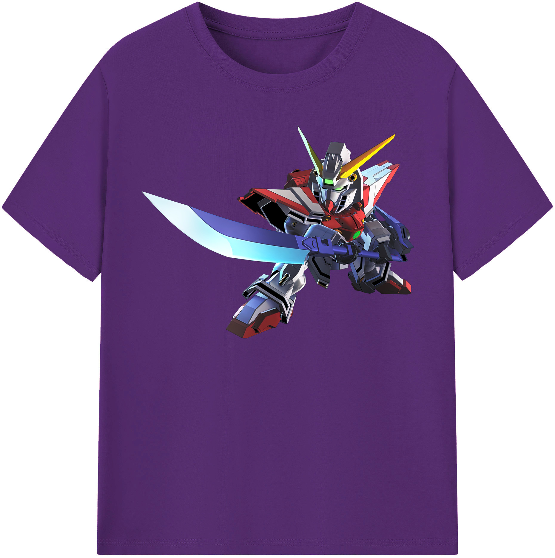 （画像用） 機動戦士ガンダム Mobile Suit Gundam 綿100％半袖Tシャツ（フロントプリント）