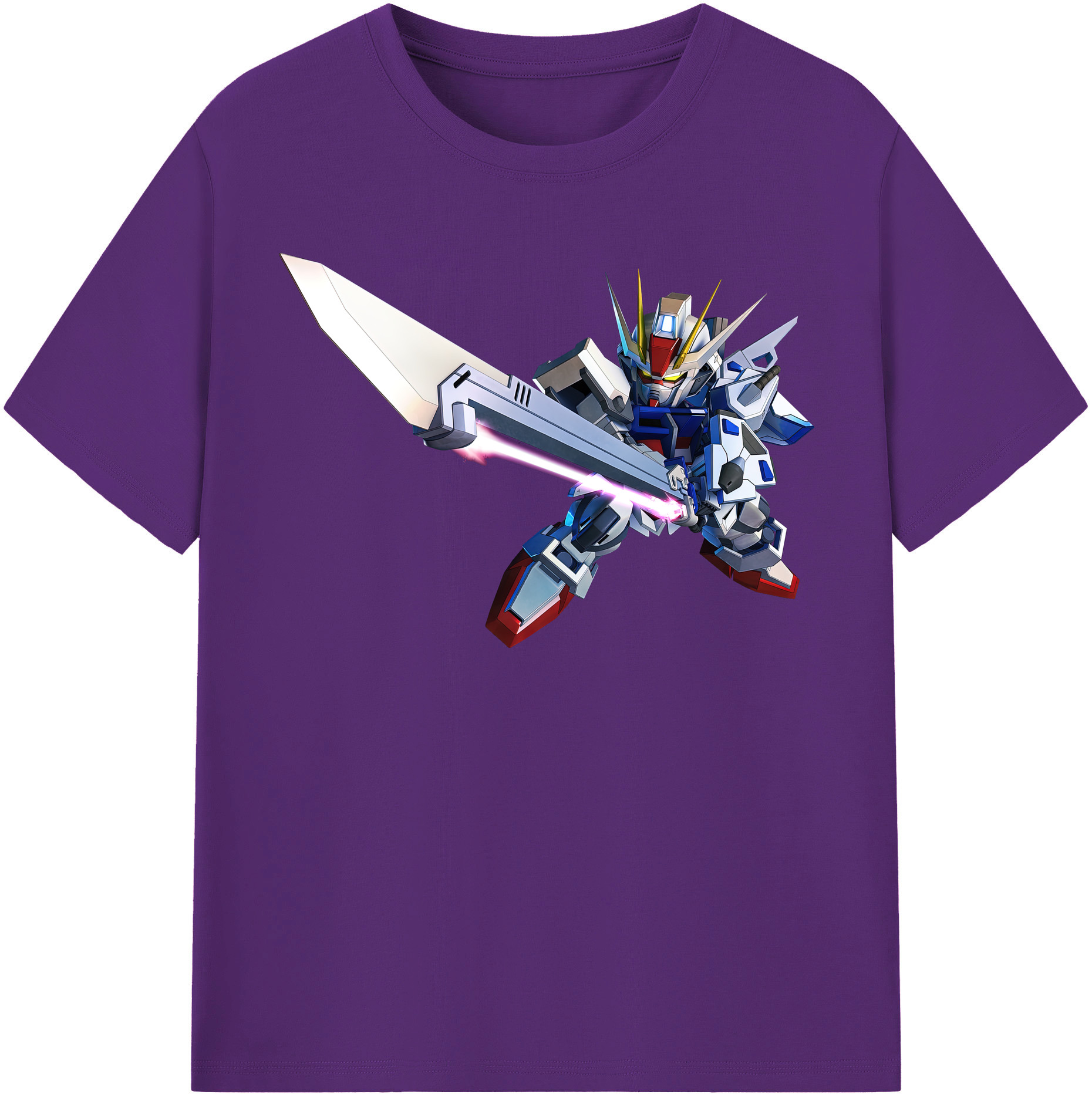（画像用） 機動戦士ガンダム Mobile Suit Gundam 綿100％半袖Tシャツ（フロントプリント）