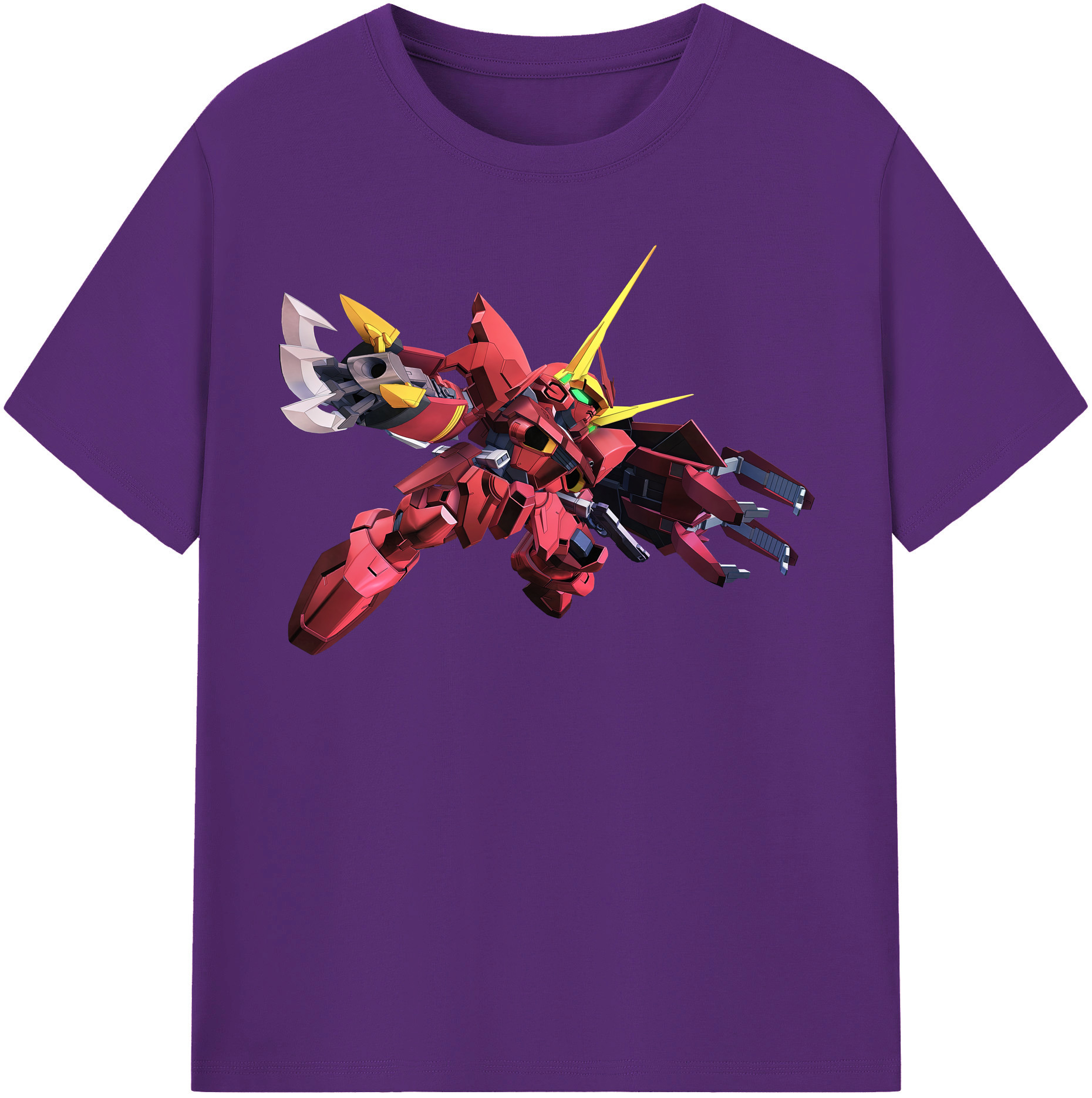 （画像用） 機動戦士ガンダム Mobile Suit Gundam 綿100％半袖Tシャツ（フロントプリント）
