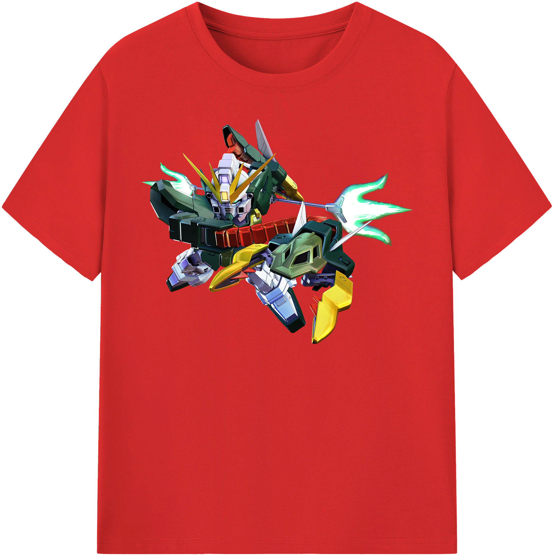（画像用） 機動戦士ガンダム Mobile Suit Gundam 綿100％半袖Tシャツ（フロントプリント）