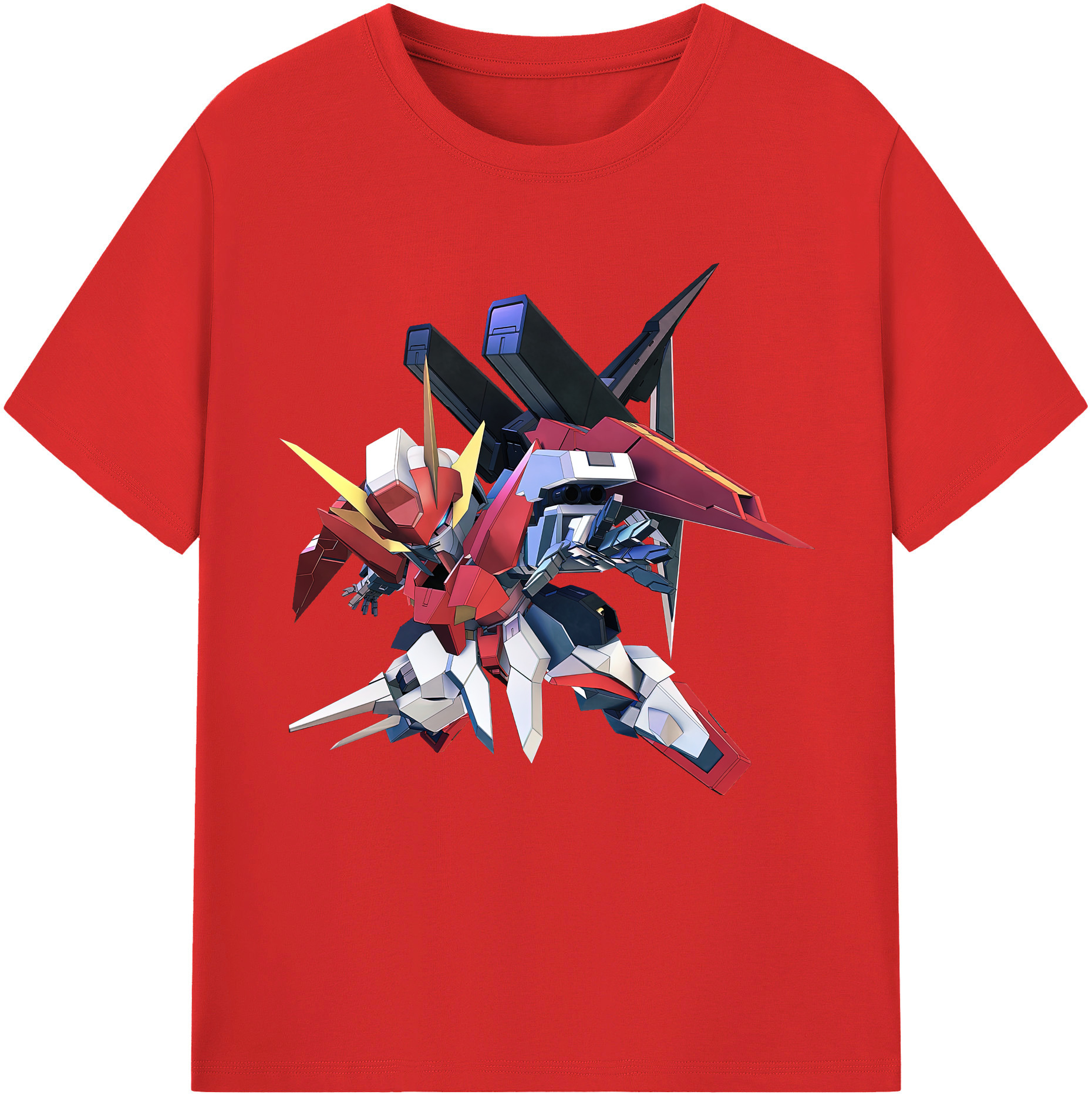 （画像用） 機動戦士ガンダム Mobile Suit Gundam 綿100％半袖Tシャツ（フロントプリント）