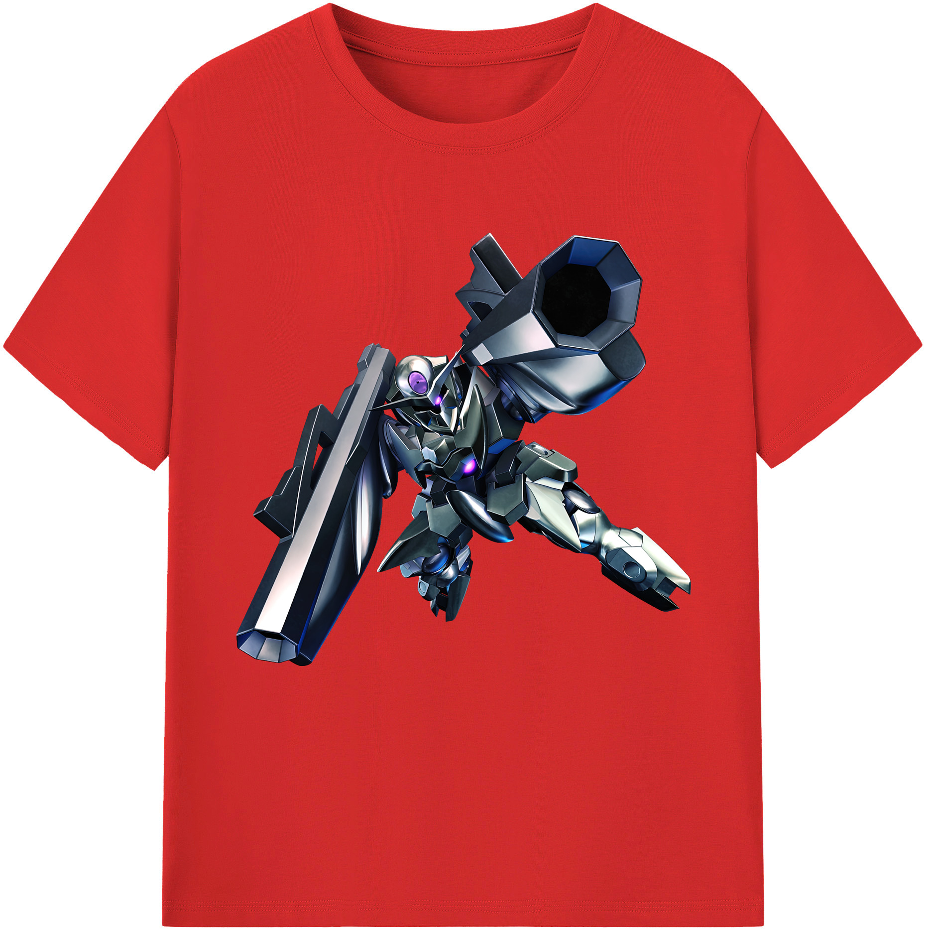 （画像用） 機動戦士ガンダム Mobile Suit Gundam 綿100％半袖Tシャツ（フロントプリント）