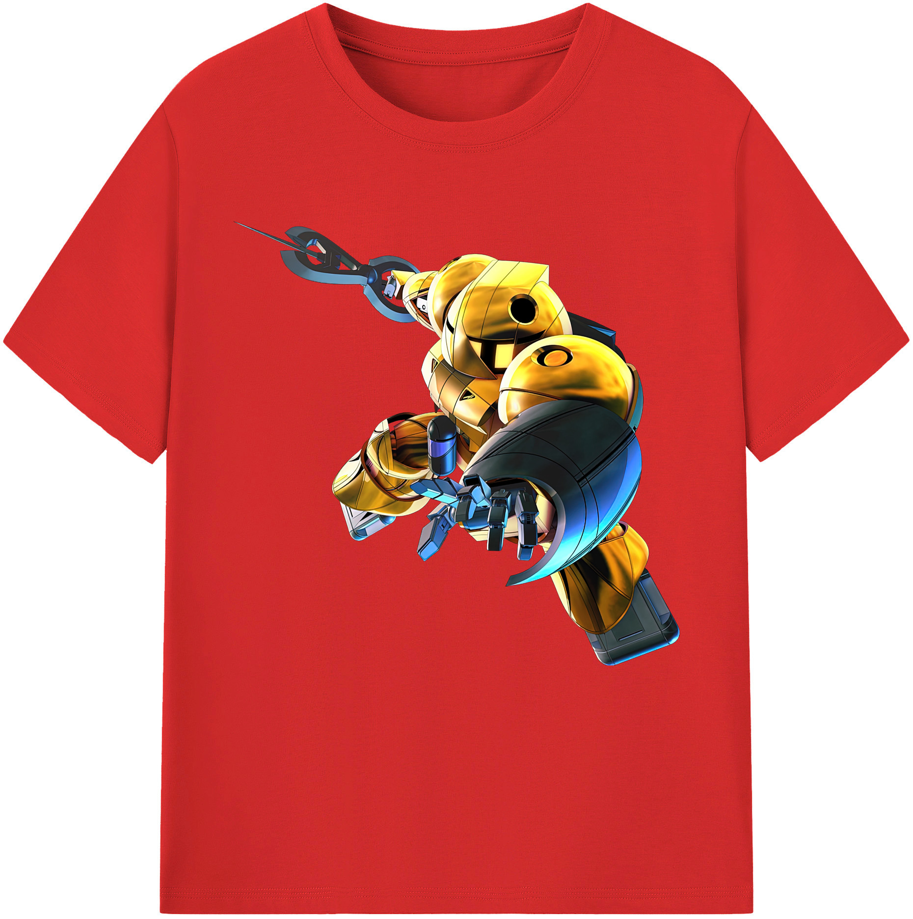 （画像用） 機動戦士ガンダム Mobile Suit Gundam 綿100％半袖Tシャツ（フロントプリント）