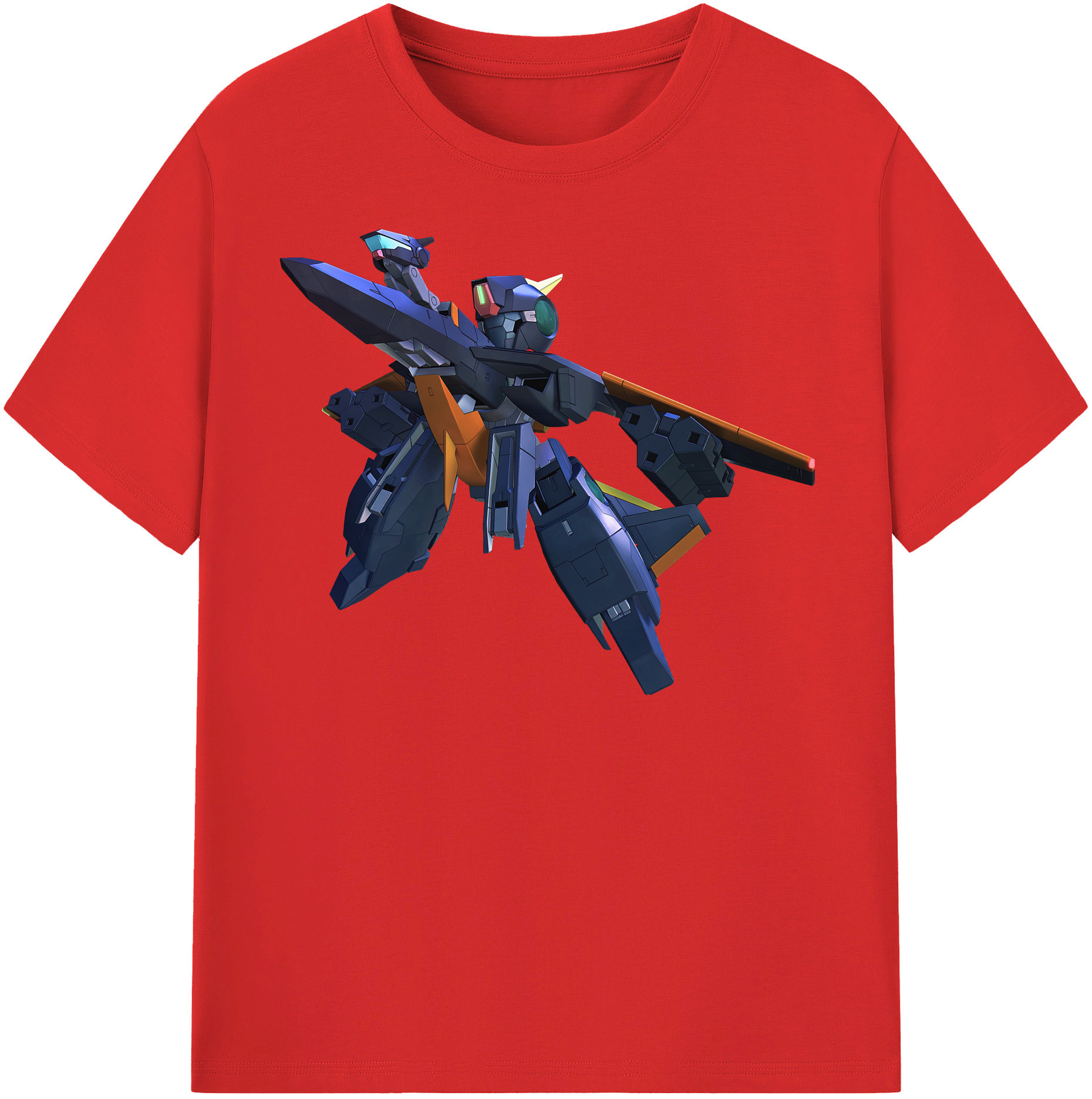 （画像用） 機動戦士ガンダム Mobile Suit Gundam 綿100％半袖Tシャツ（フロントプリント）
