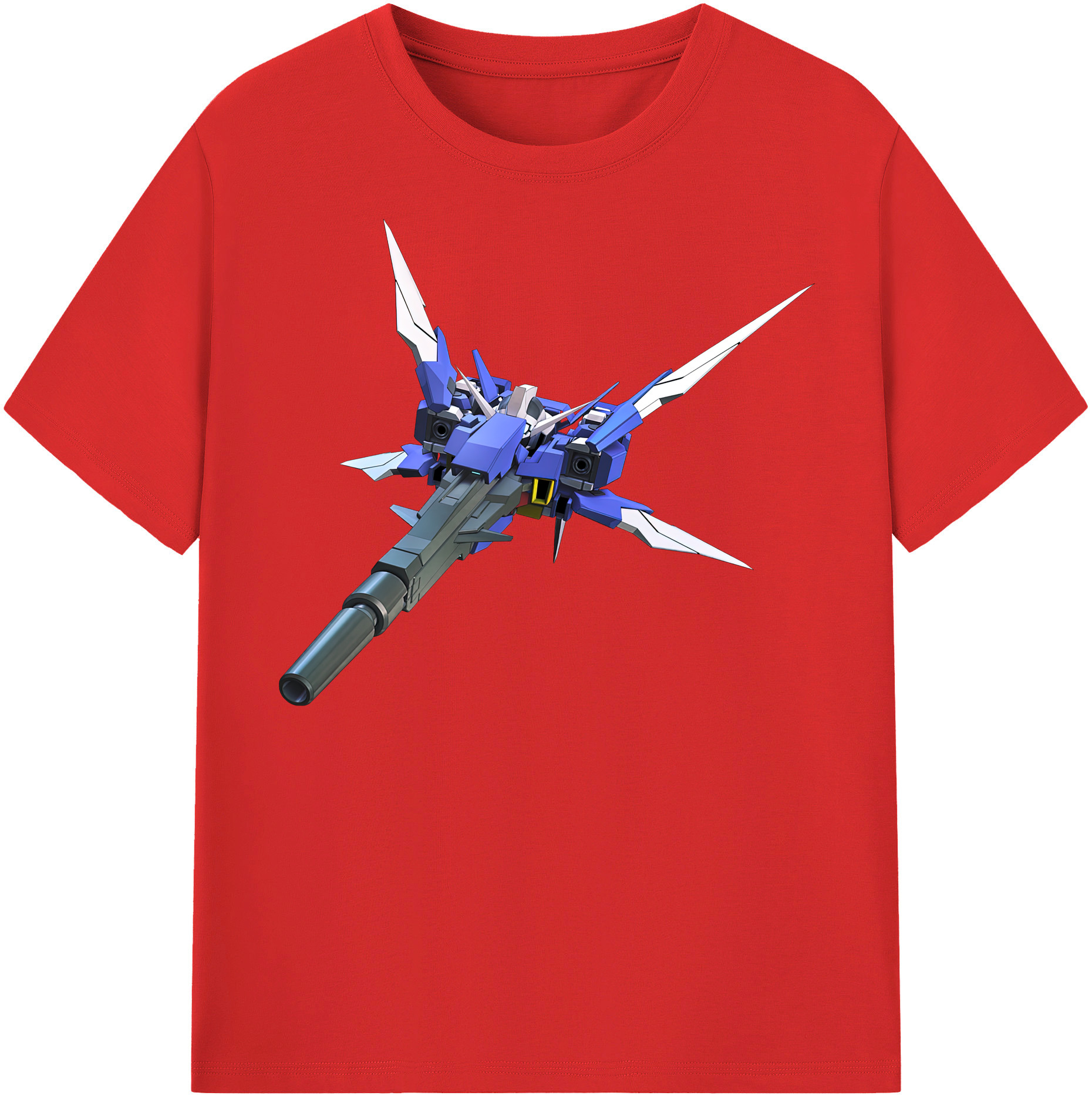 （画像用） 機動戦士ガンダム Mobile Suit Gundam 綿100％半袖Tシャツ（フロントプリント）