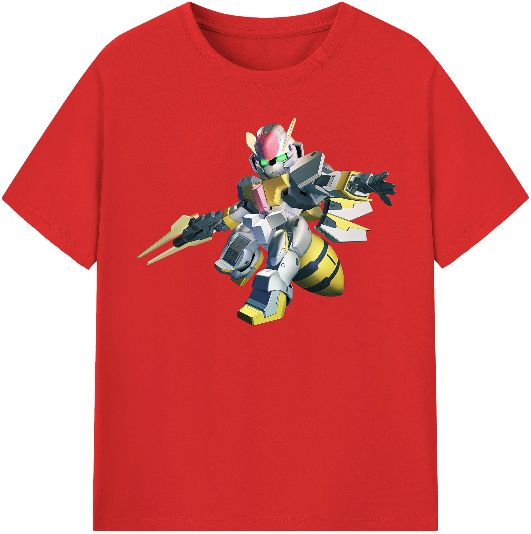 （画像用） 機動戦士ガンダム Mobile Suit Gundam 綿100％半袖Tシャツ（フロントプリント）