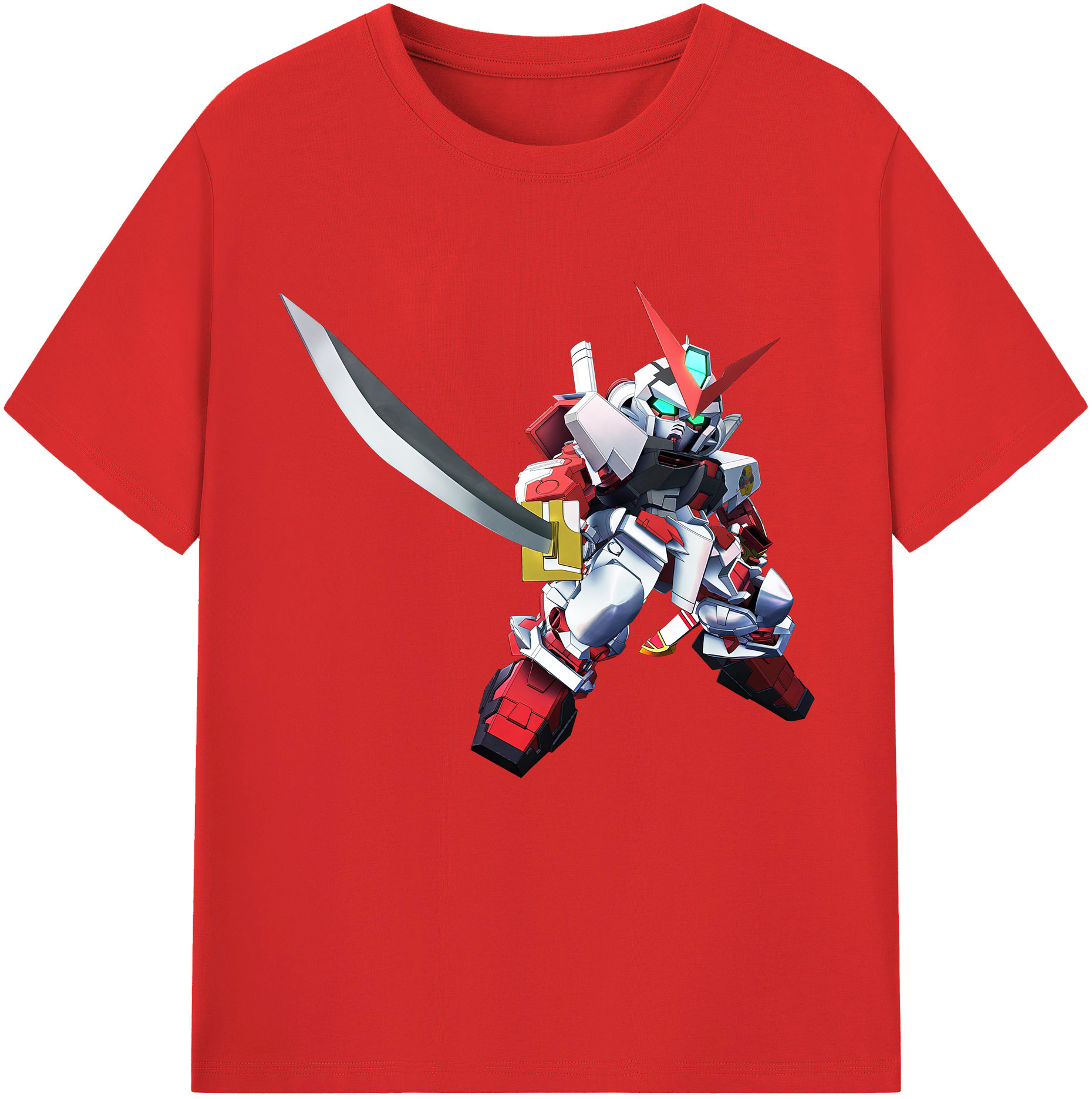 （画像用） 機動戦士ガンダム Mobile Suit Gundam 綿100％半袖Tシャツ（フロントプリント）