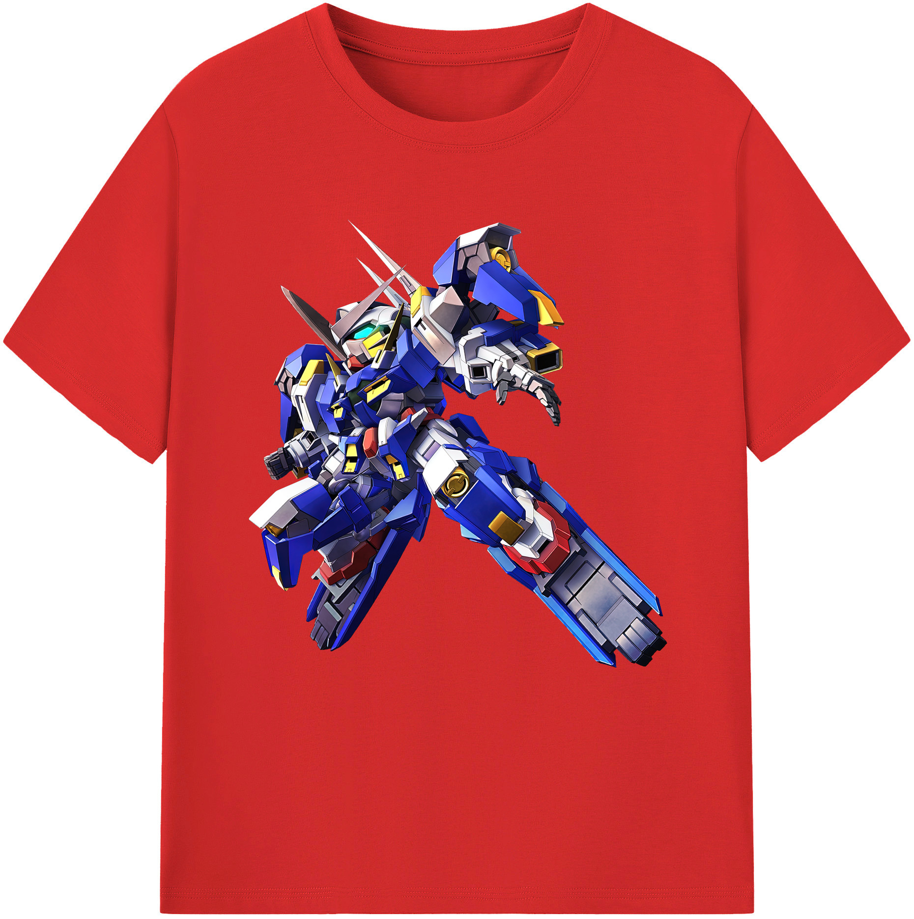 （画像用） 機動戦士ガンダム Mobile Suit Gundam 綿100％半袖Tシャツ（フロントプリント）