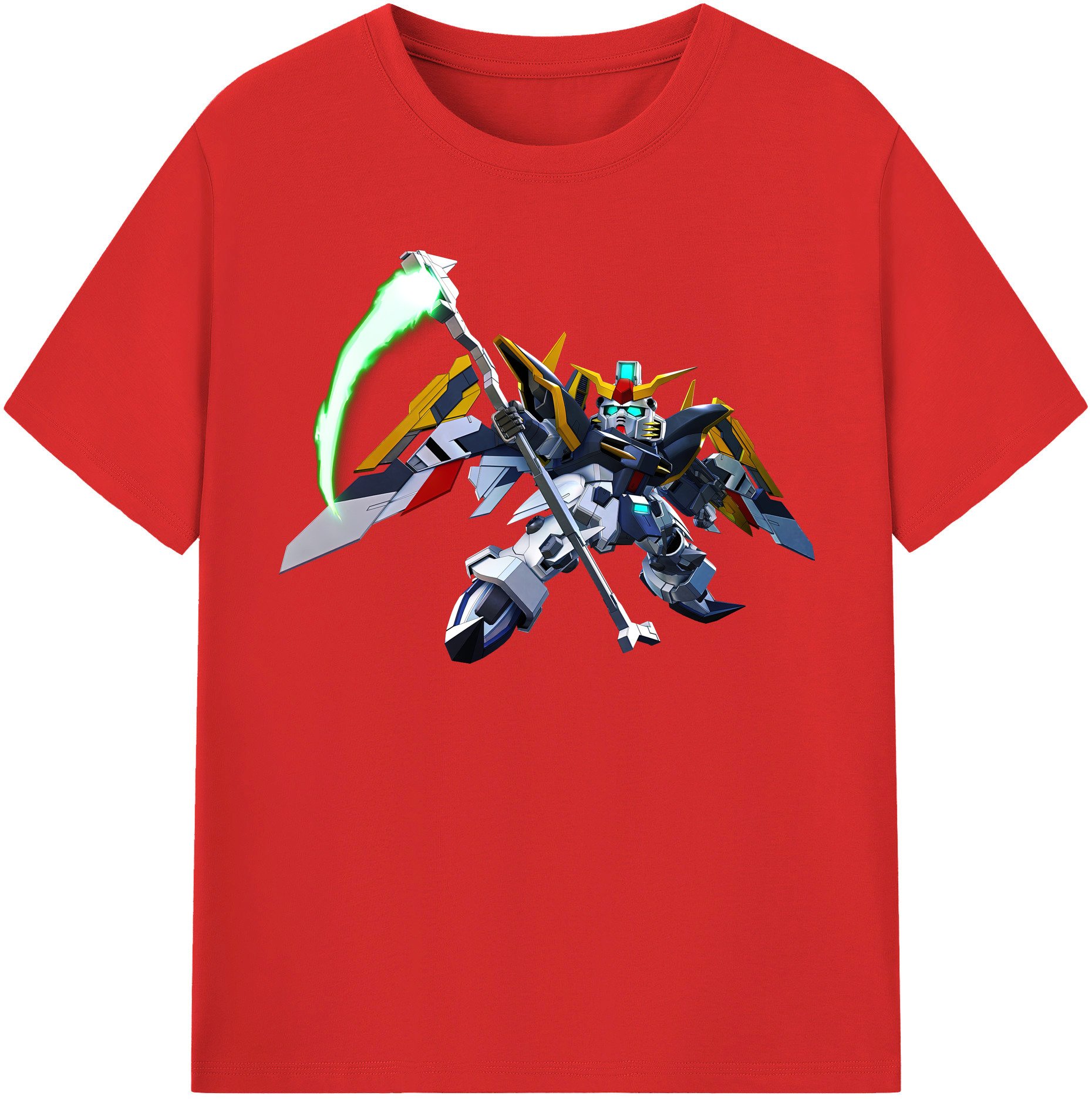 （画像用） 機動戦士ガンダム Mobile Suit Gundam 綿100％半袖Tシャツ（フロントプリント）