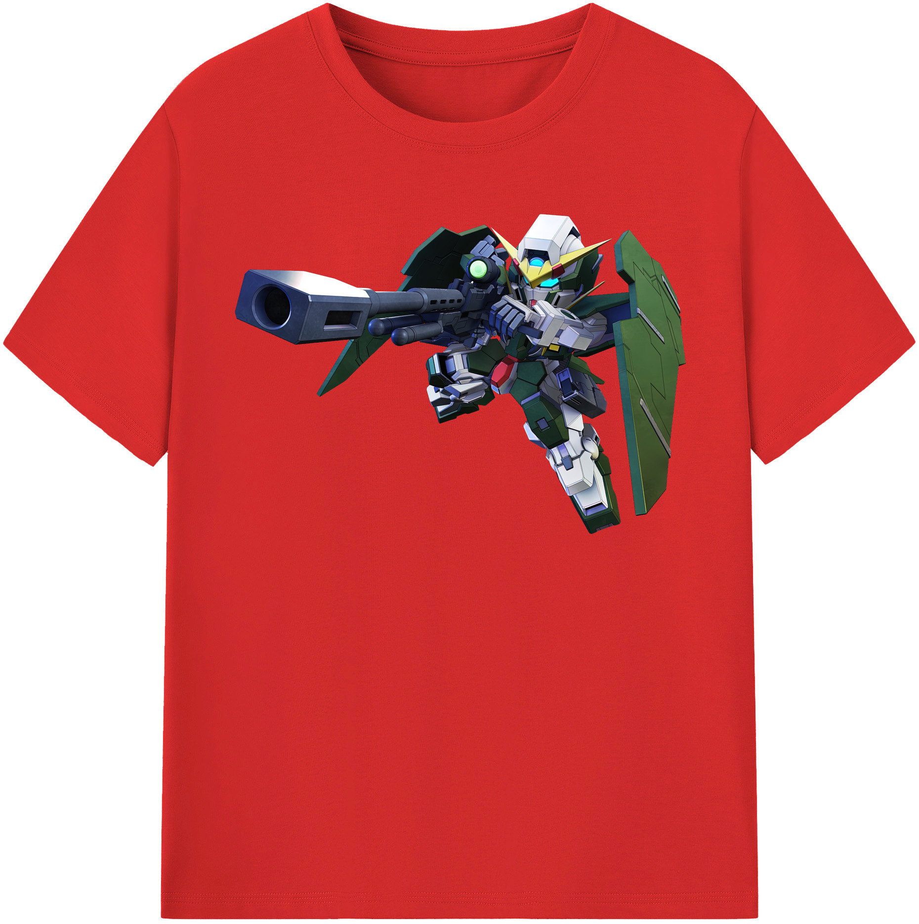 （画像用） 機動戦士ガンダム Mobile Suit Gundam 綿100％半袖Tシャツ（フロントプリント）