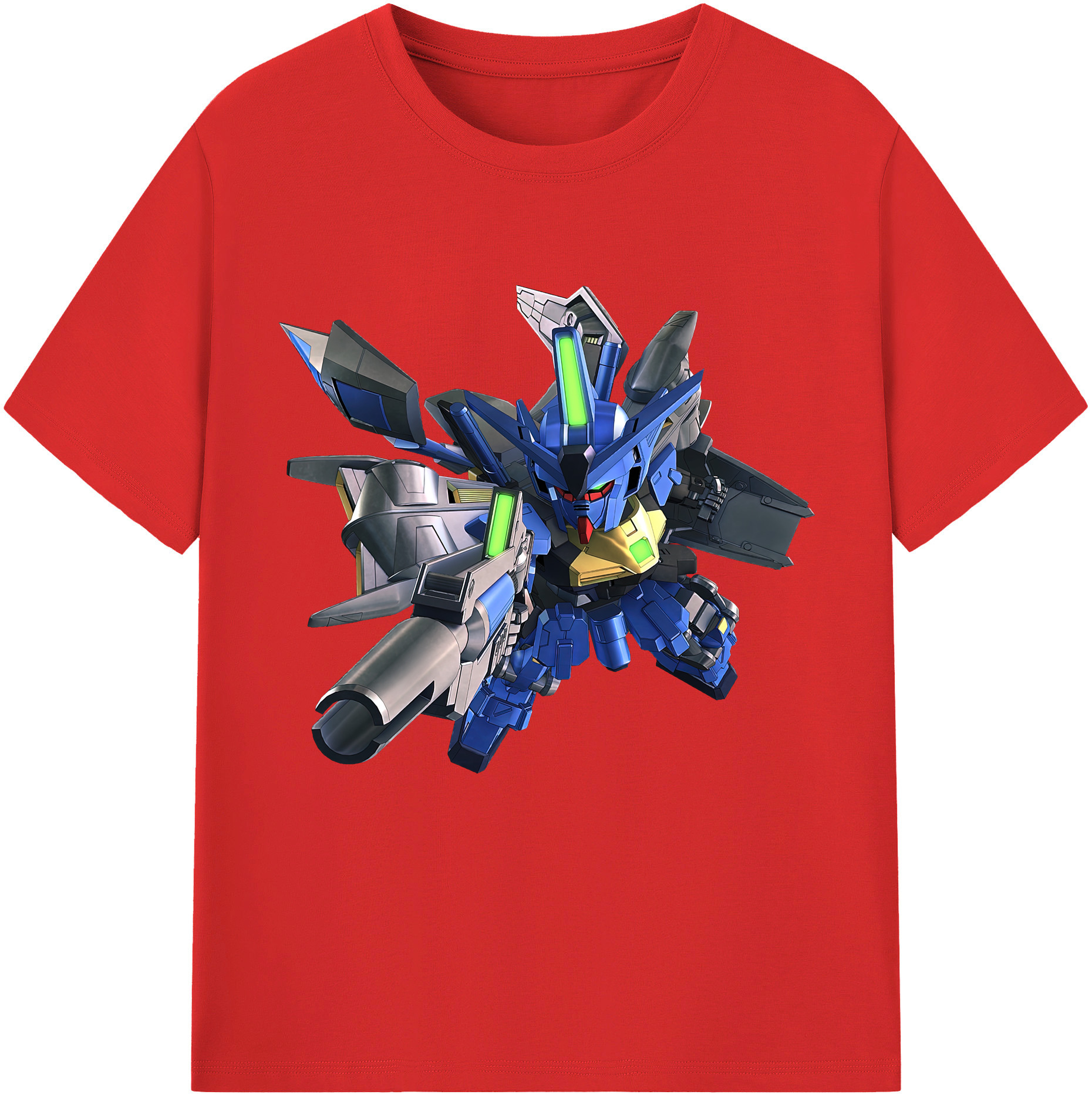 （画像用） 機動戦士ガンダム Mobile Suit Gundam 綿100％半袖Tシャツ（フロントプリント）