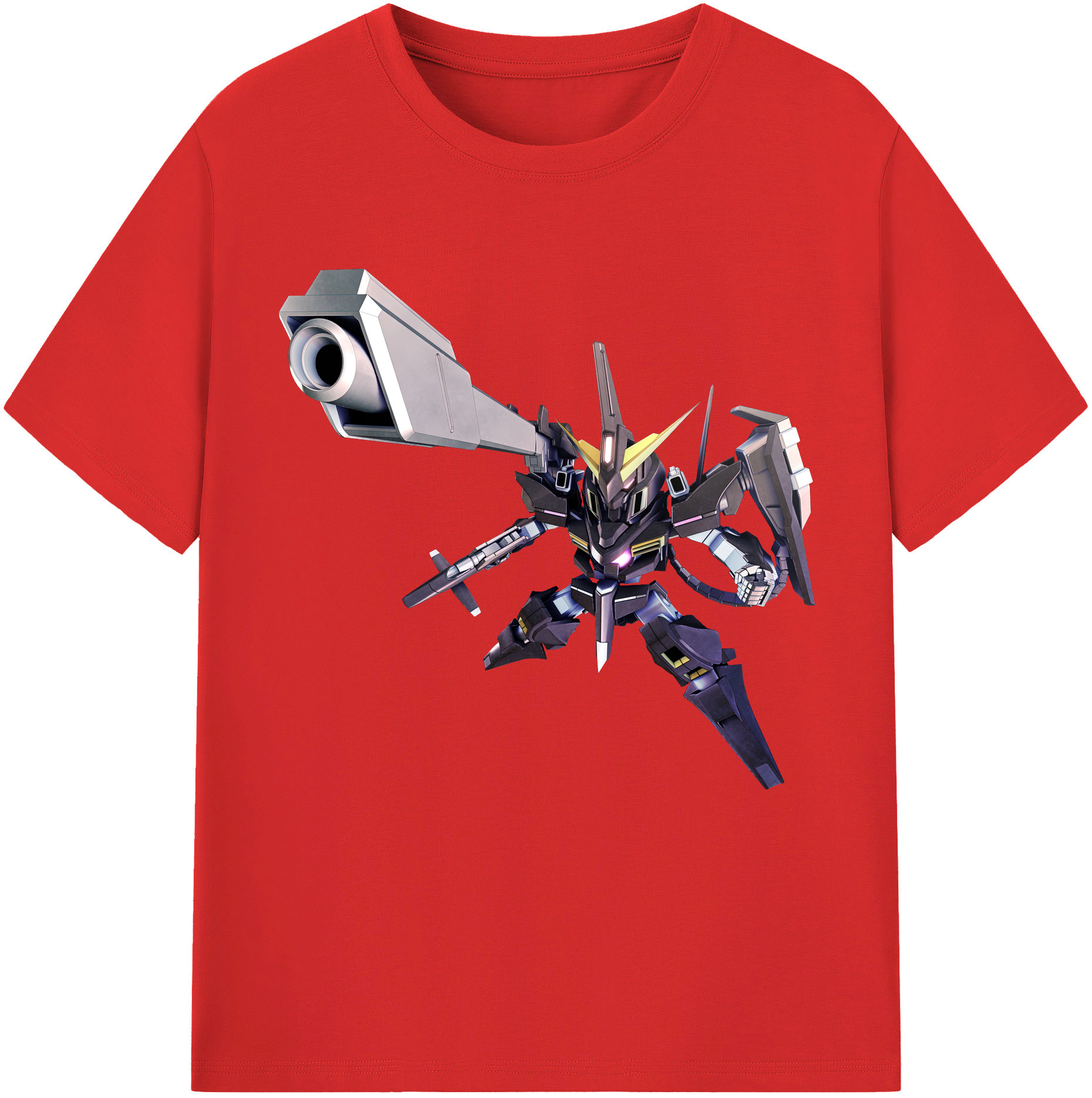 （画像用） 機動戦士ガンダム Mobile Suit Gundam 綿100％半袖Tシャツ（フロントプリント）