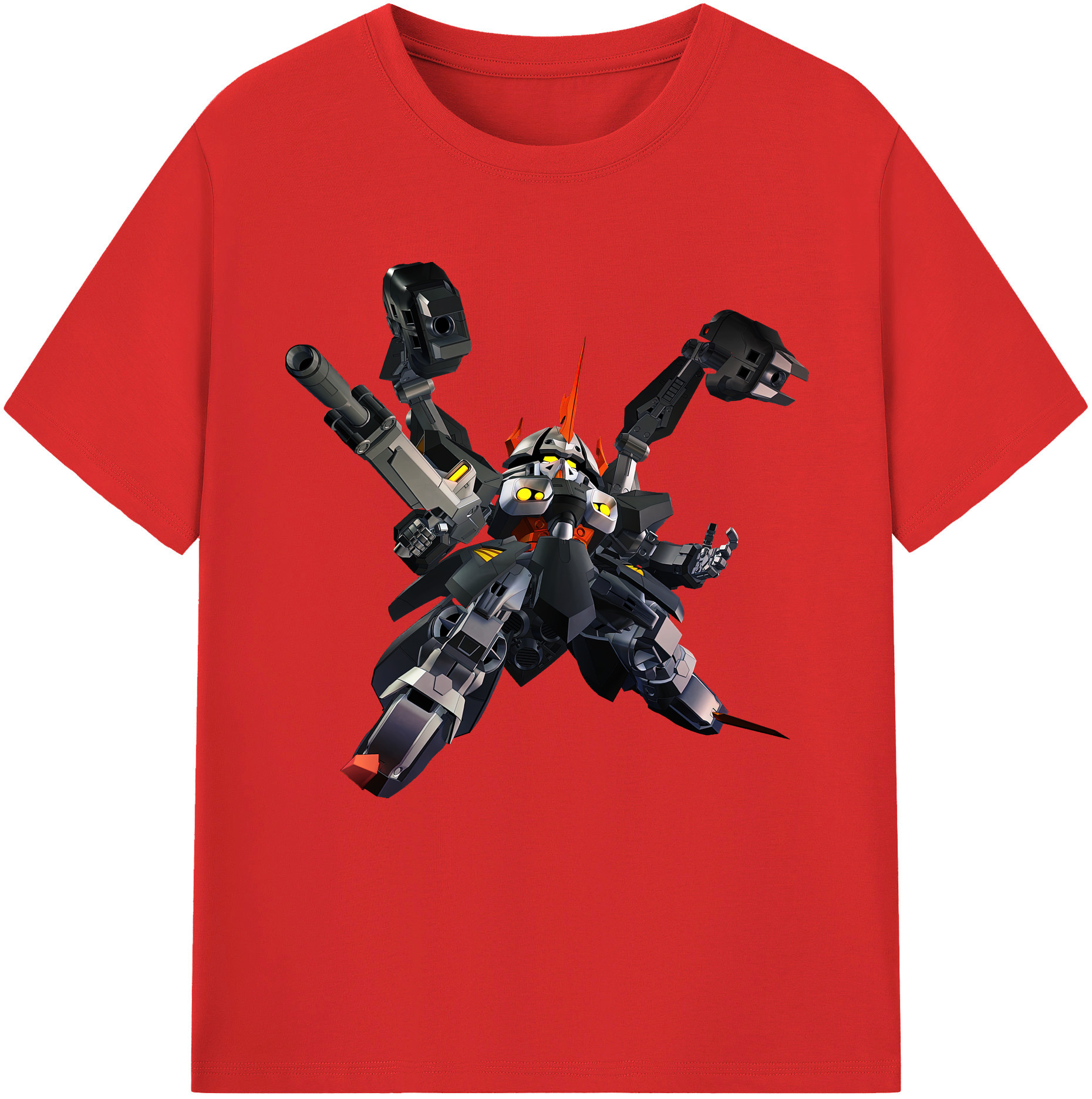 （画像用） 機動戦士ガンダム Mobile Suit Gundam 綿100％半袖Tシャツ（フロントプリント）