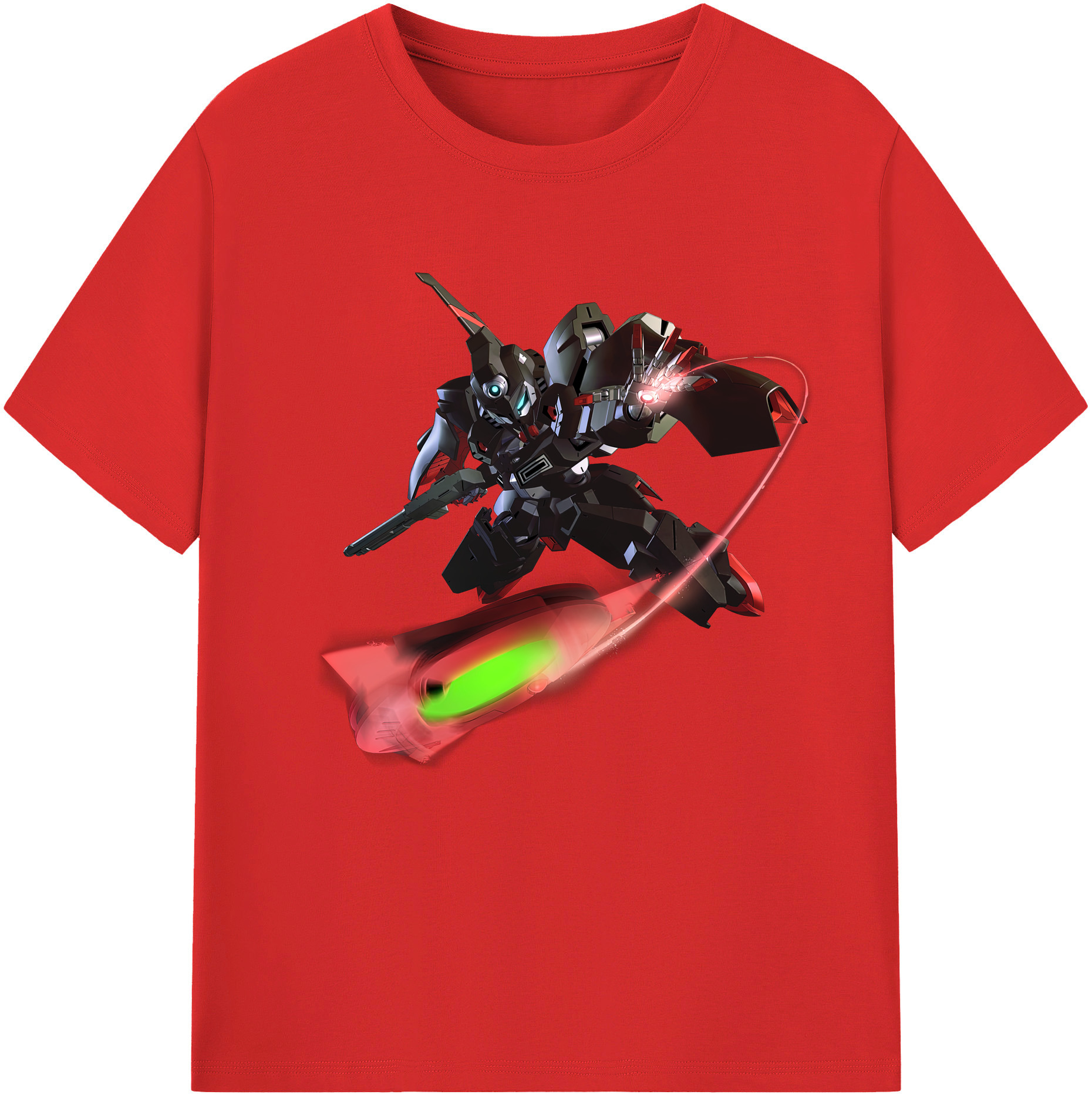（画像用） 機動戦士ガンダム Mobile Suit Gundam 綿100％半袖Tシャツ（フロントプリント）