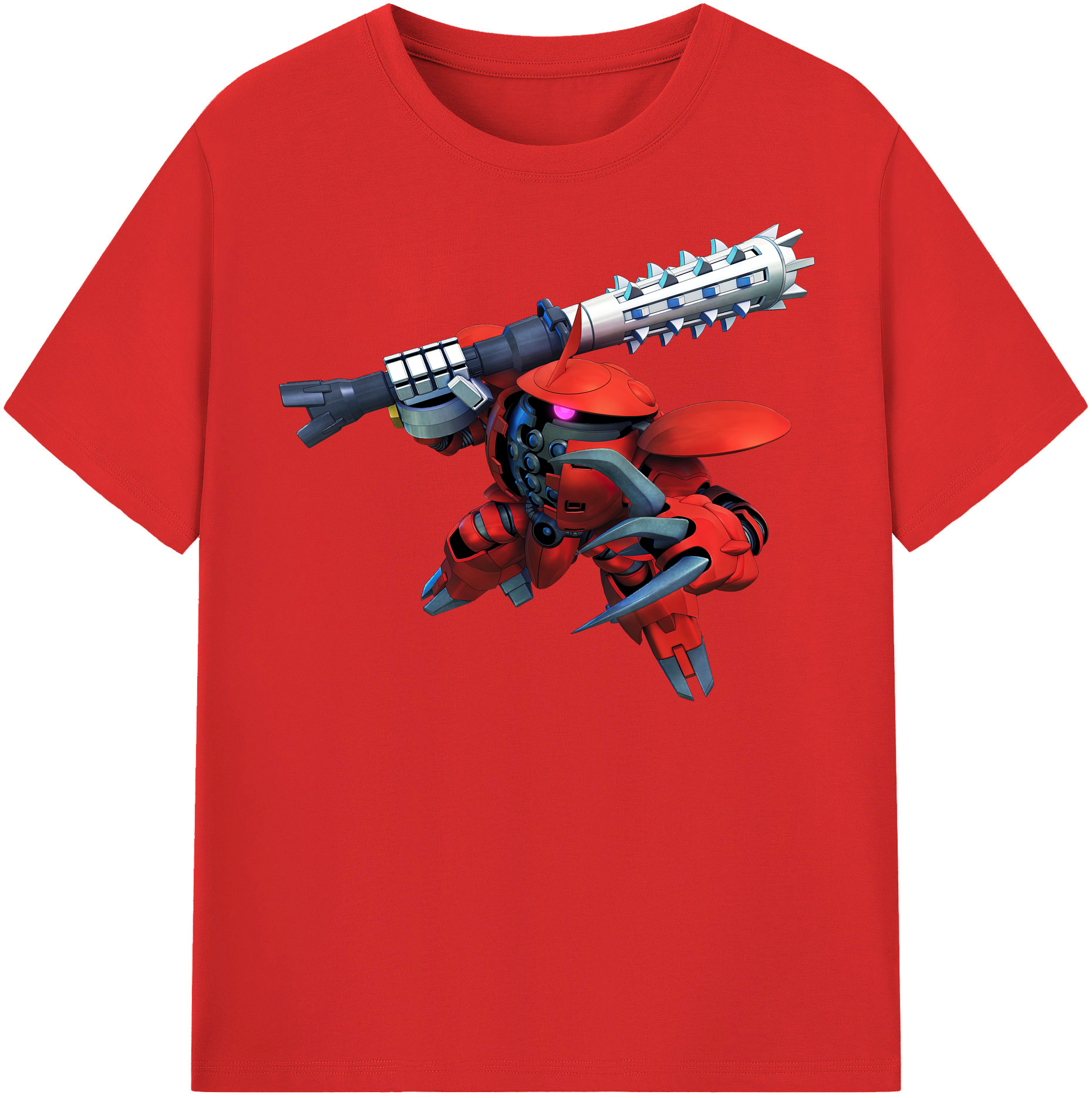 （画像用） 機動戦士ガンダム Mobile Suit Gundam 綿100％半袖Tシャツ（フロントプリント）