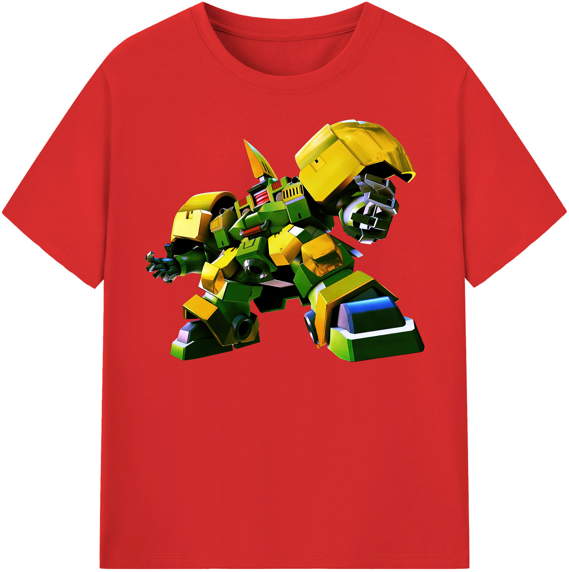 （画像用） 機動戦士ガンダム Mobile Suit Gundam 綿100％半袖Tシャツ（フロントプリント）