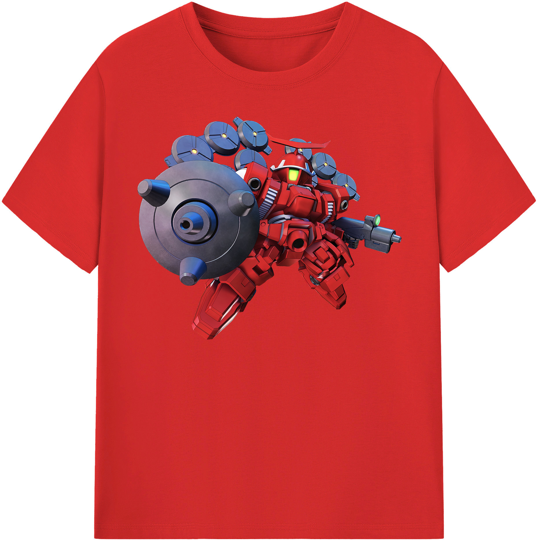（画像用） 機動戦士ガンダム Mobile Suit Gundam 綿100％半袖Tシャツ（フロントプリント）