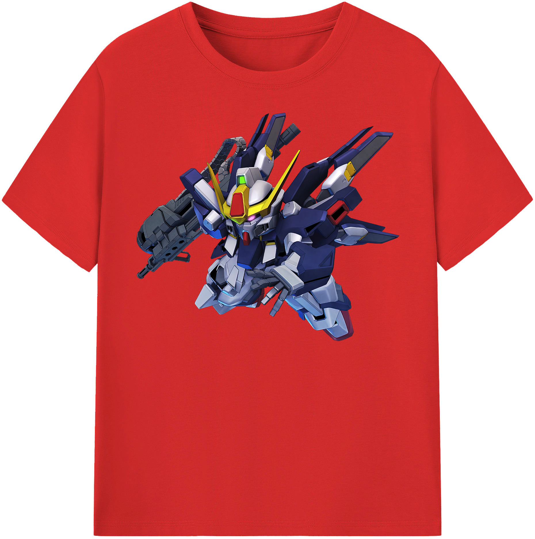 （画像用） 機動戦士ガンダム Mobile Suit Gundam 綿100％半袖Tシャツ（フロントプリント）