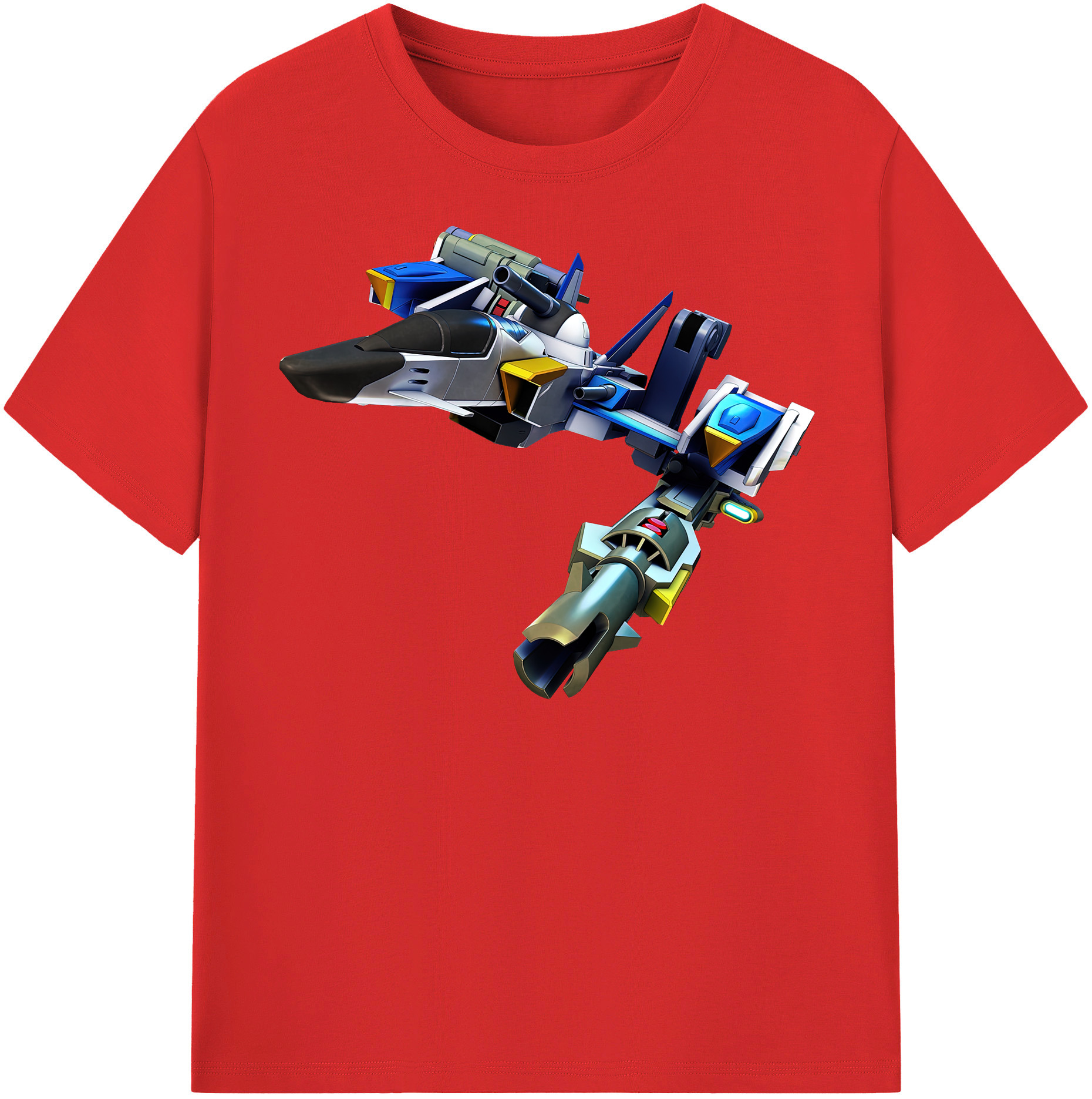 （画像用） 機動戦士ガンダム Mobile Suit Gundam 綿100％半袖Tシャツ（フロントプリント）