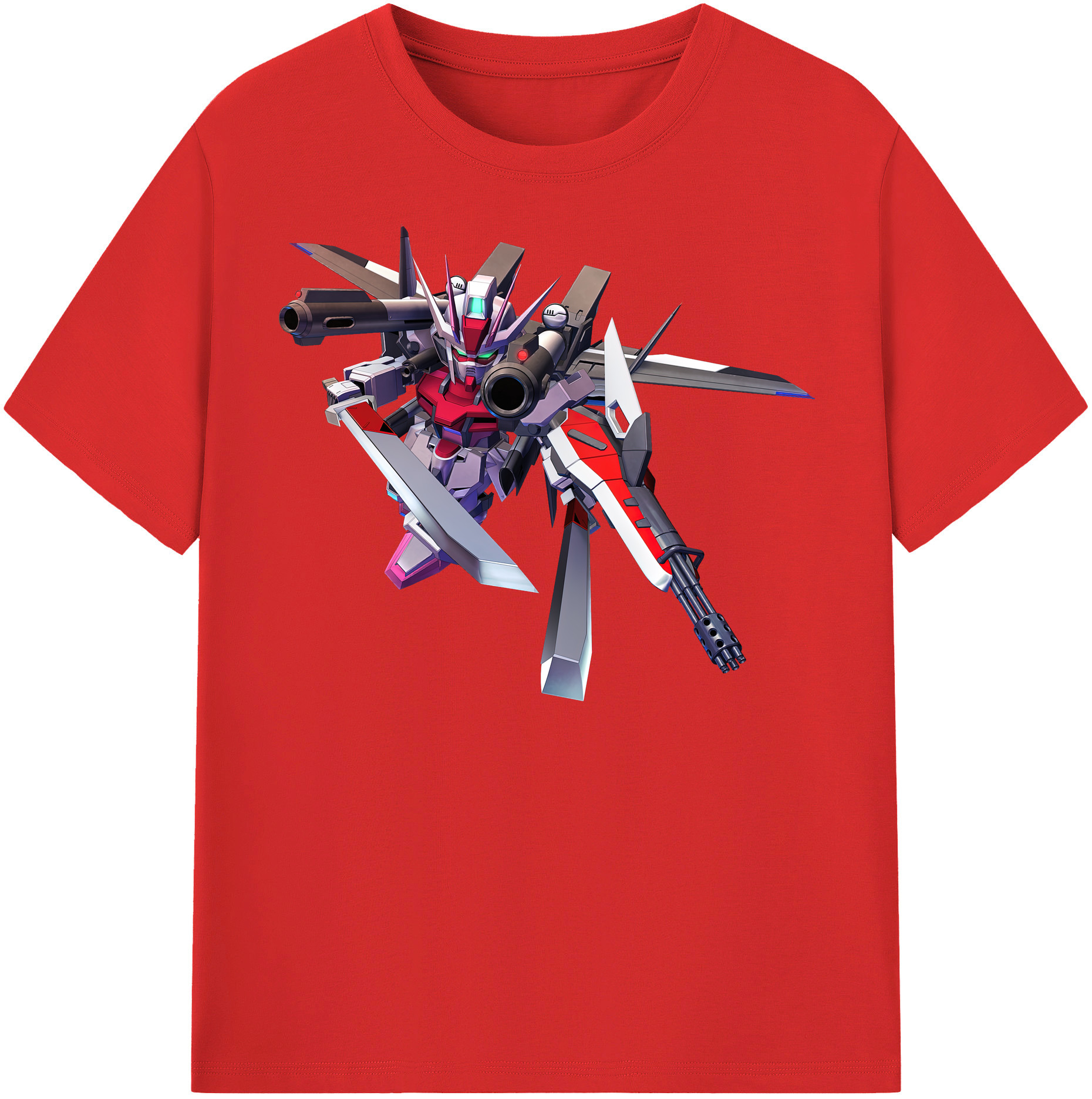 （画像用） 機動戦士ガンダム Mobile Suit Gundam 綿100％半袖Tシャツ（フロントプリント）